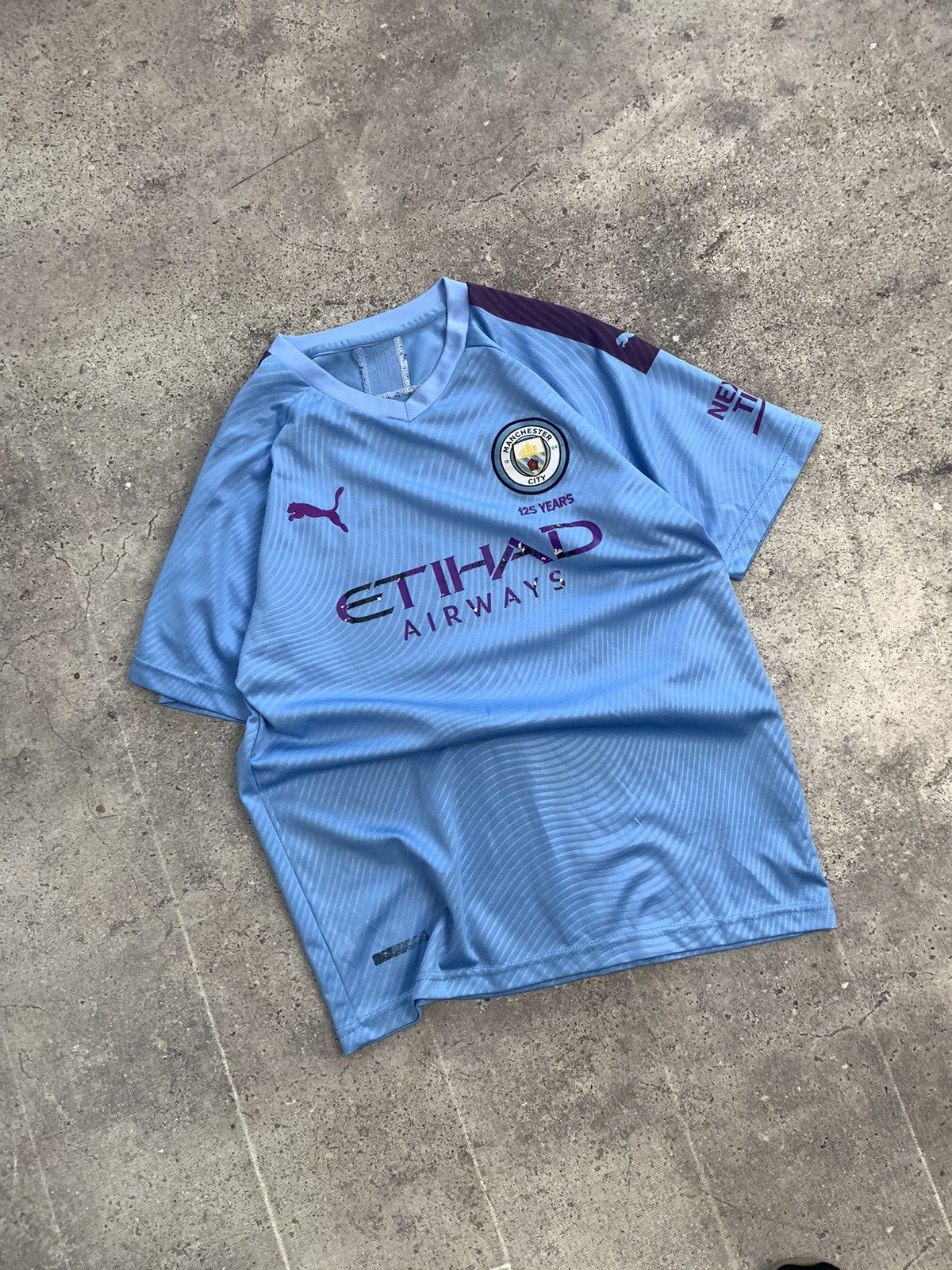 Vintage Vintage Y2K blockcore Fc ManCity sportswear Jersey KunAguero Size US L / EU 52-54 / 3 - 4 Thumbnail