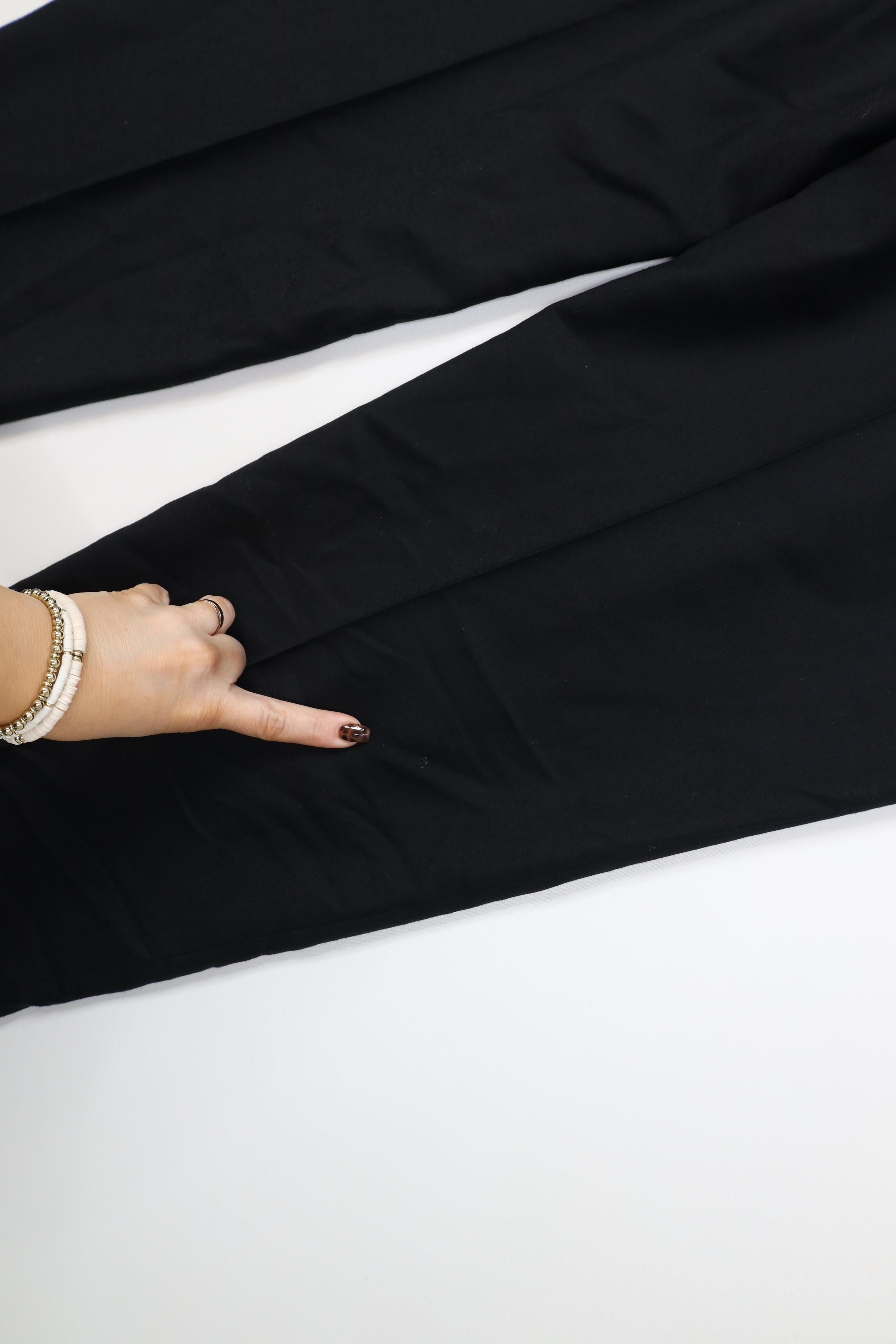 Vintage Vintage 90s Streetwear Wool Knit Wide Leg Chino Pants Black Size US 38 / EU 54 - 16 Thumbnail