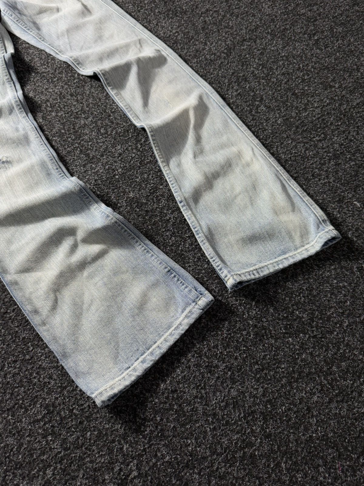 Hysteric Glamour × Polo Ralph Lauren × Vintage Flared Polo Ralph Lauren Vintage 90s Y2K Jeans Pants Size 26" / US 2 / IT 38 - 4 Thumbnail