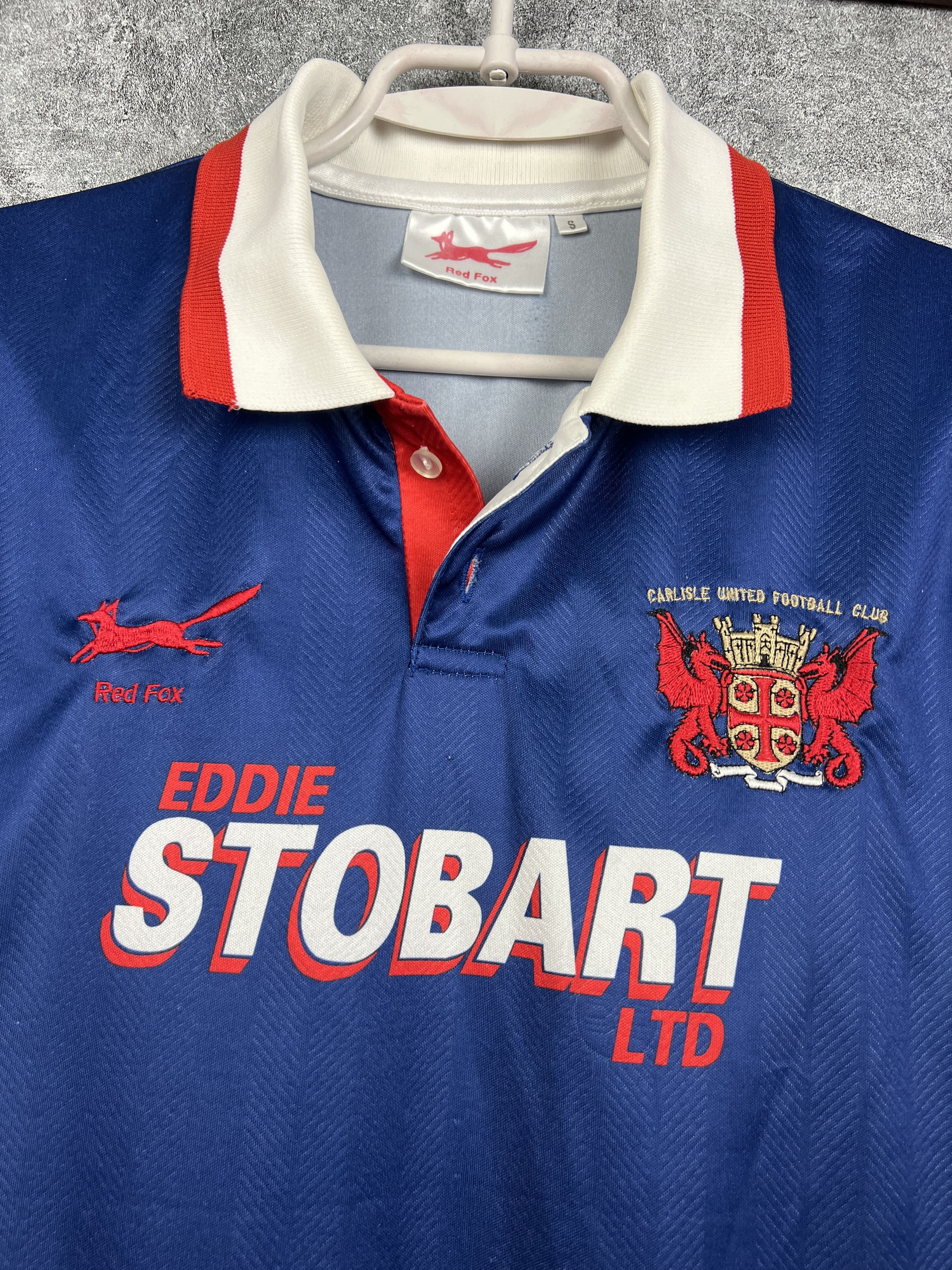 Vintage Carlisle United football shirt Soccer Jersey Trikot Boys M Size US XXS / EU 40 - 3 Thumbnail