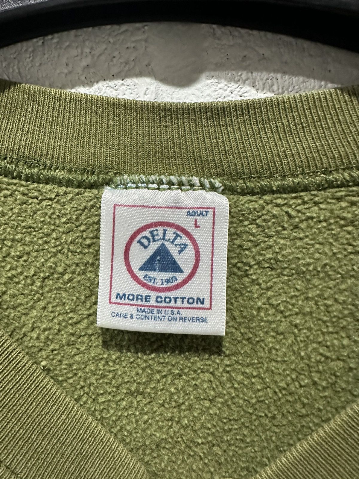 Delta Vintage 1990s Bar Harbor Crewneck Green Size L Size US L / EU 52-54 / 3 - 3 Thumbnail