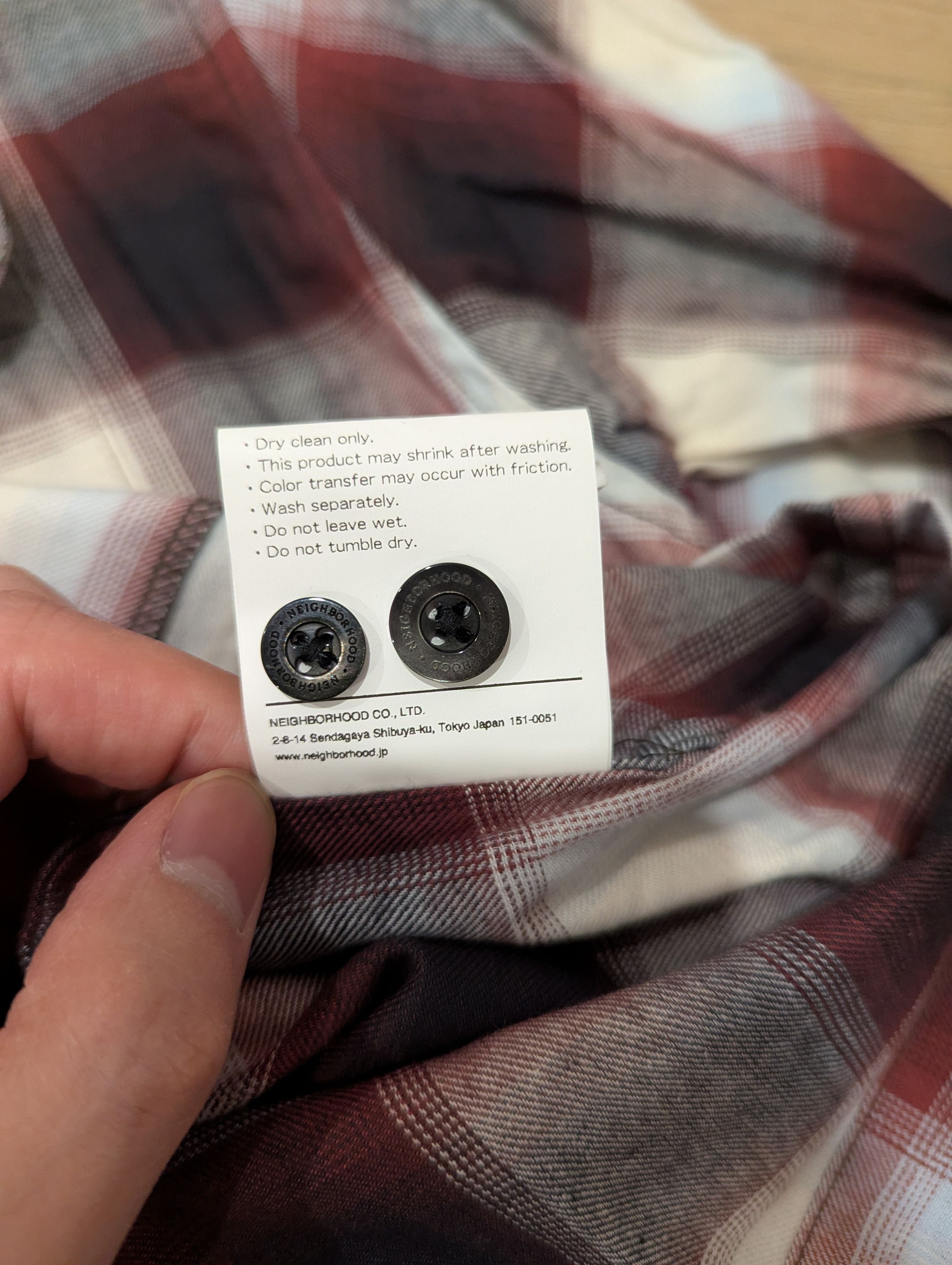 Neighborhood Blockombre Button Up Shirt Size US S / EU 44-46 / 1 - 9 Thumbnail