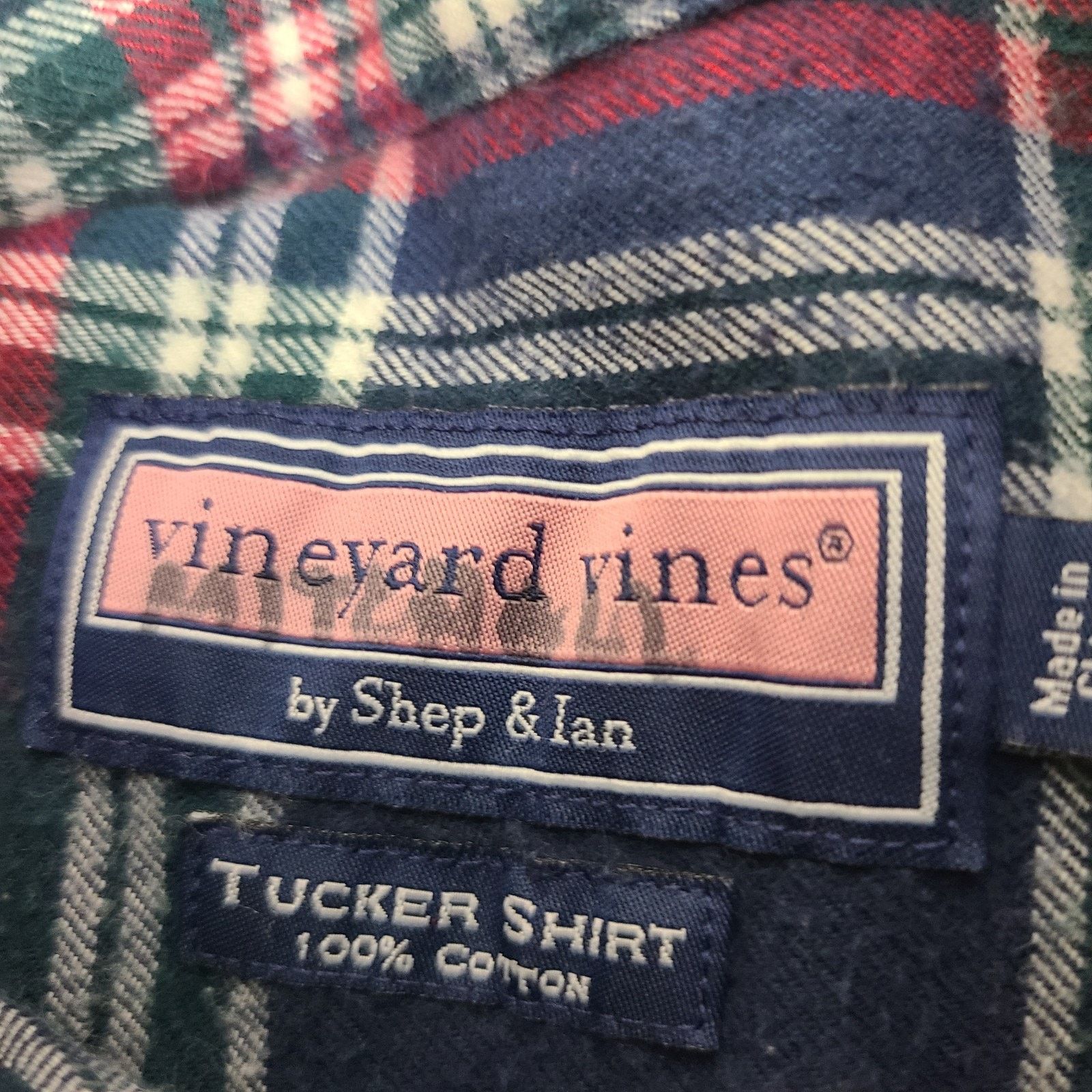 Vineyard Vines Vineyard Vines Longsleeve Tucker Shirt Randolph Plaid Sz M Size US M / EU 48-50 / 2 - 2 Thumbnail