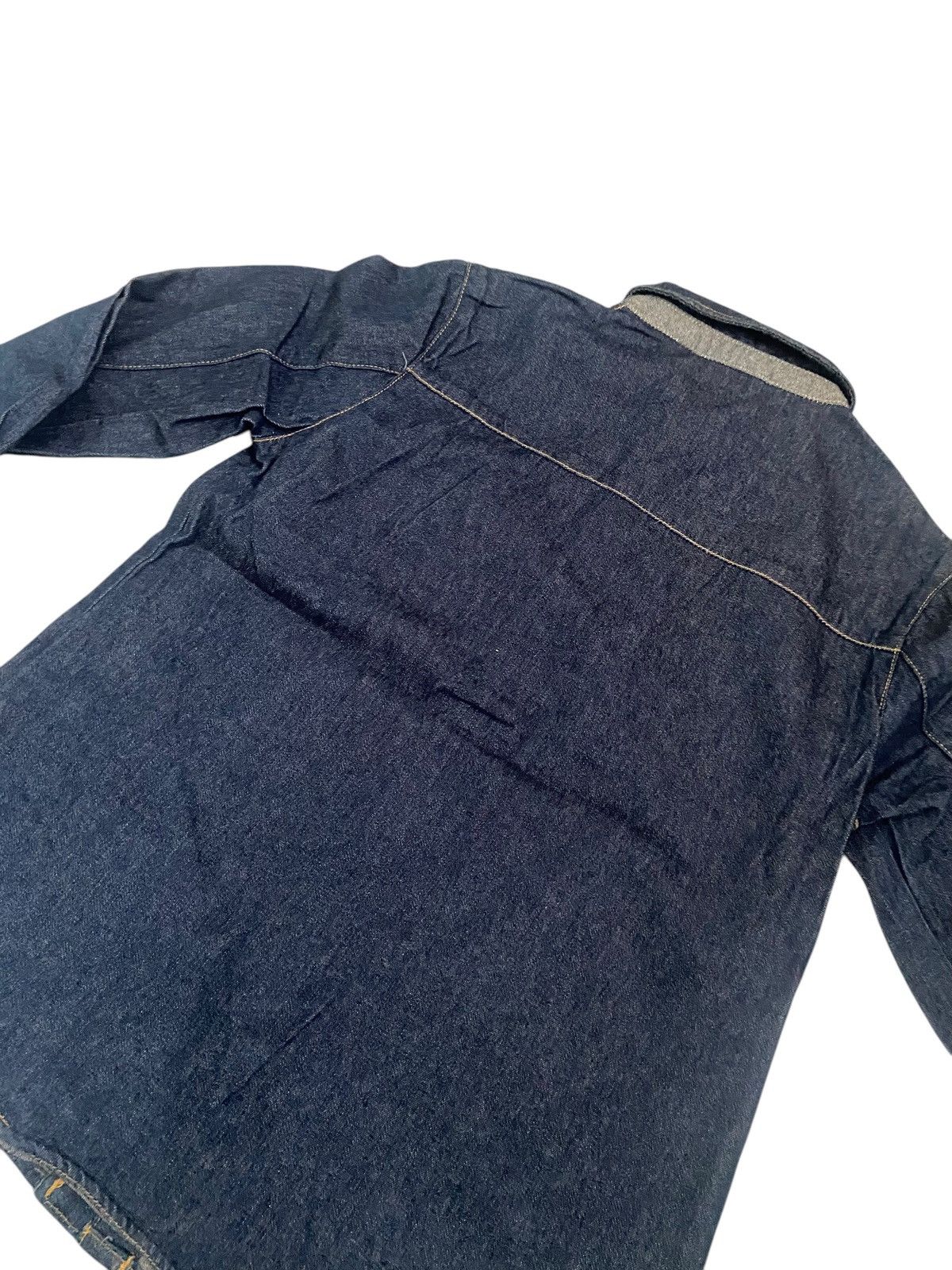 Evisu × Japanese Brand × Vintage Evisu vintage big logo seagull denim shirt buttons Size US S / EU 44-46 / 1 - 4 Thumbnail