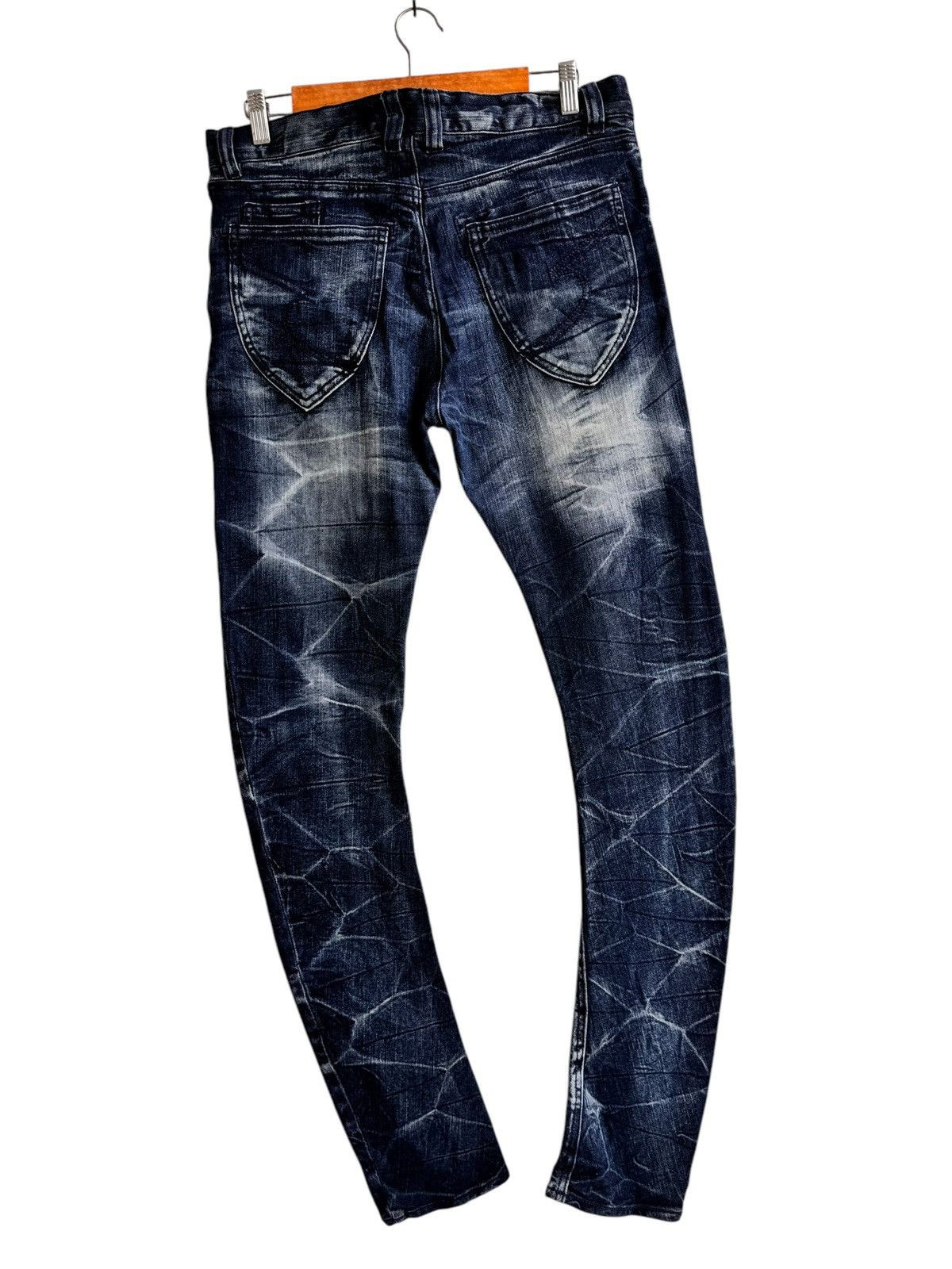 semanticdesign 🔥Vintage Japanese Brand Semantic Design Curve Leg slim Jeans Size US 31 - 6 Thumbnail