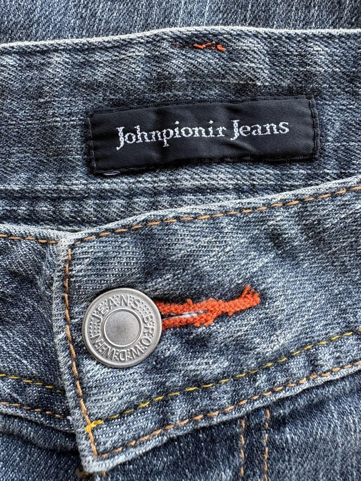 Japanese Brand Japanese Browdwin Johnpionir Flared Jeans Streetwear Denim Size US 32 / EU 48 - 18 Thumbnail