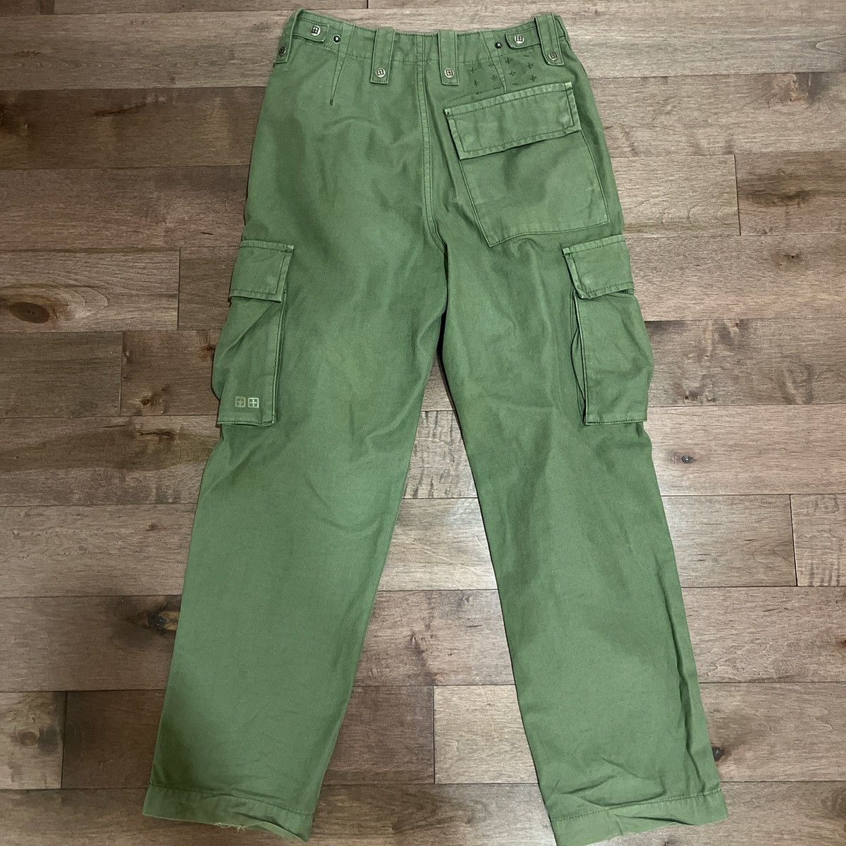 Ksubi Ksubi green cargo pants Size 27" / US 4 / IT 40 - 2 Thumbnail