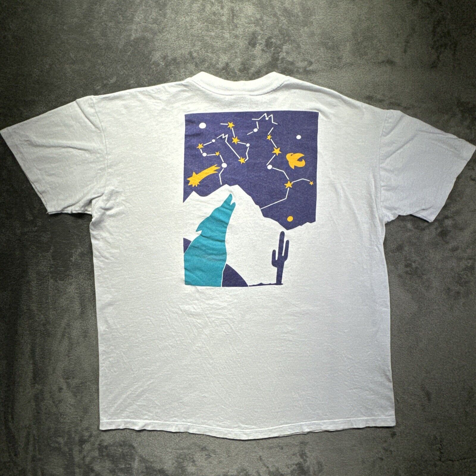 Other Rare Vintage XL Steve Miller Band Tour Pegasus T Shirt 90s Size US XL / EU 56 / 4 - 12 Thumbnail