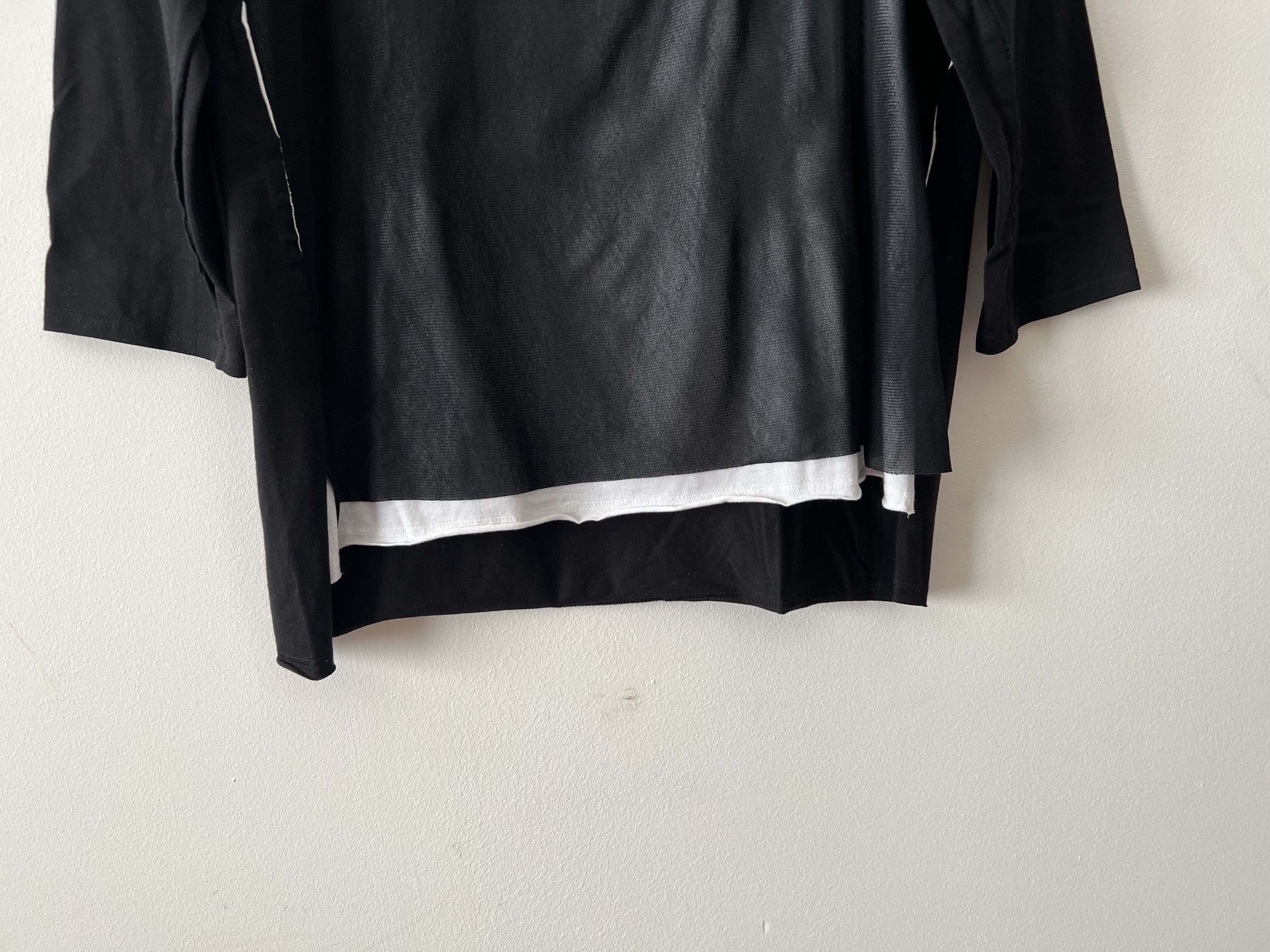 Yohji Yamamoto Contrasting double layer Size US L / EU 52-54 / 3 - 4 Thumbnail