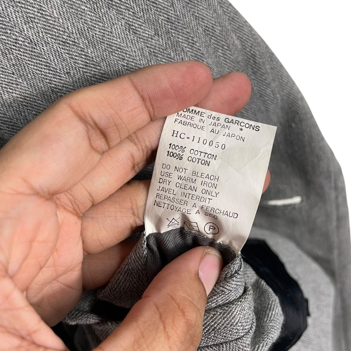 Comme des Garcons Homme Vtg Comme Des Garcons Homme Overcoat Size US M / EU 48-50 / 2 - 18 Thumbnail