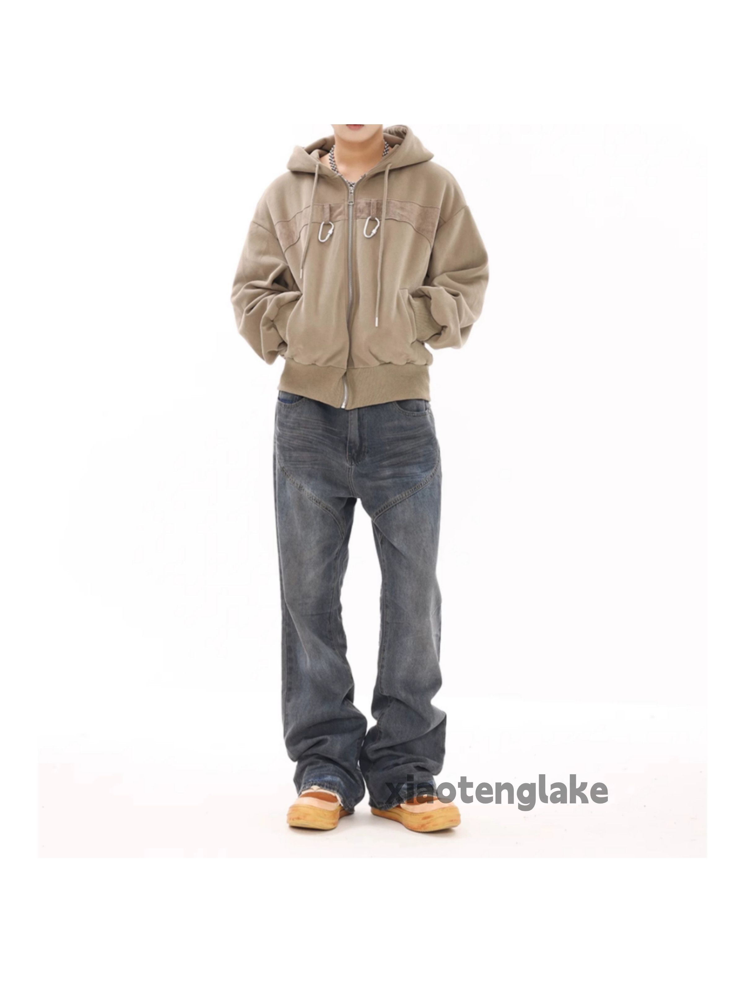 Jean × Vintage washed faded cleanfit yuppie stain bootcut jeans Size US 32 / EU 48 - 3 Thumbnail