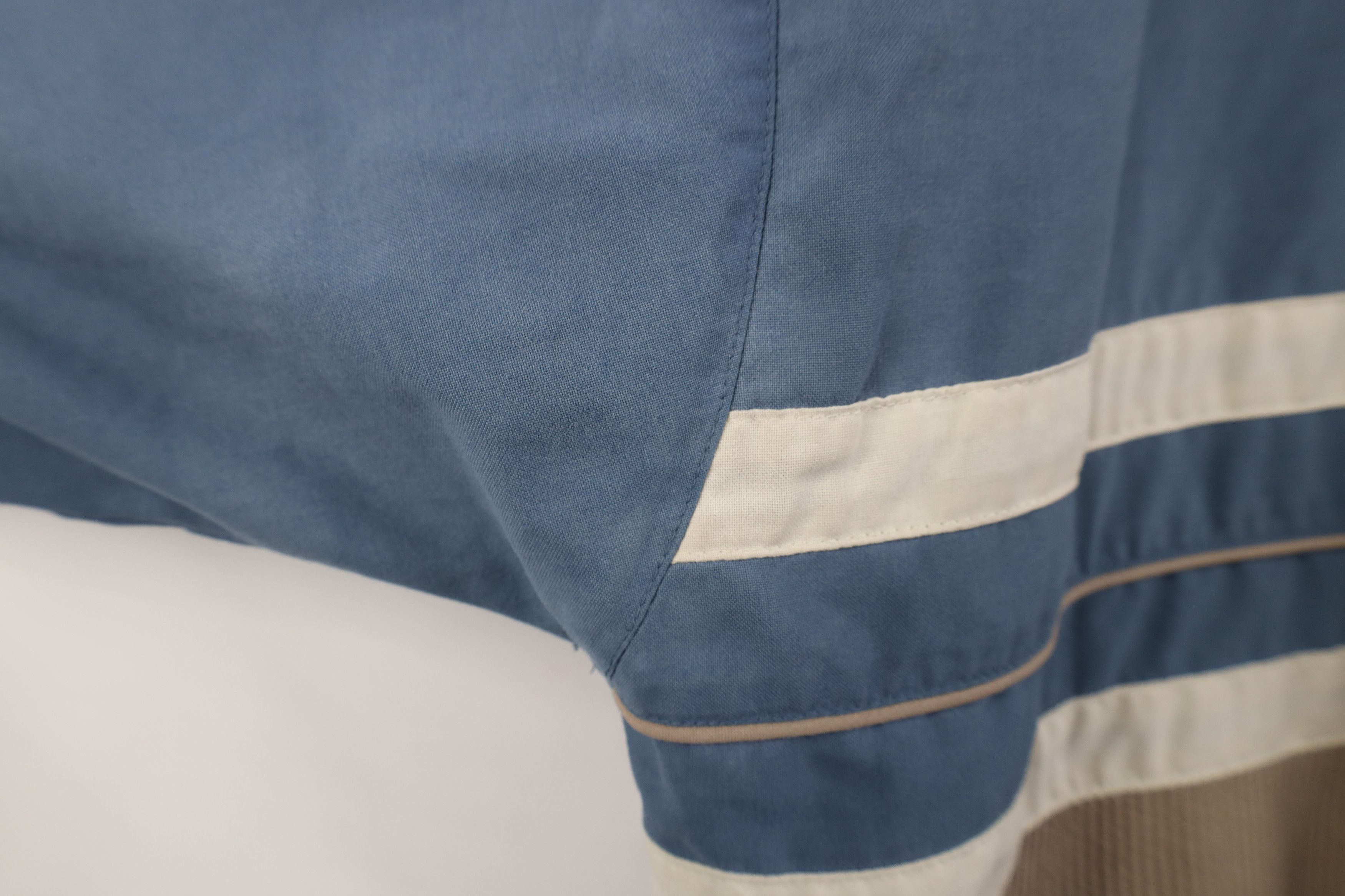 Vintage Vintage 90s Streetwear Panel Ribbed Knit Pullover Polo Shirt Size US XL / EU 56 / 4 - 6 Thumbnail