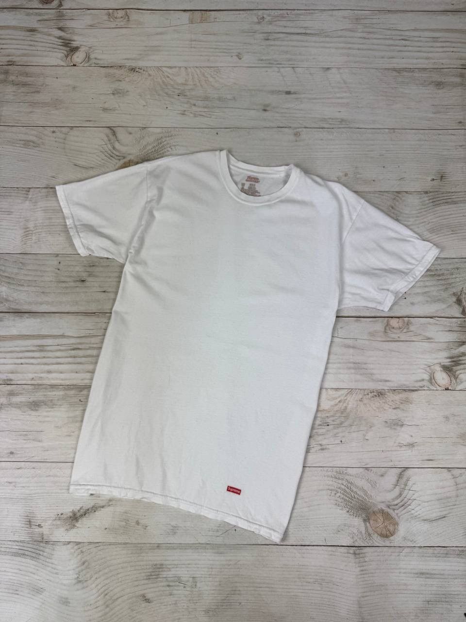 Hanes × Supreme Hanes x Supreme T-Shirt Small Logo Size US M / EU 48-50 / 2 - 1 Thumbnail