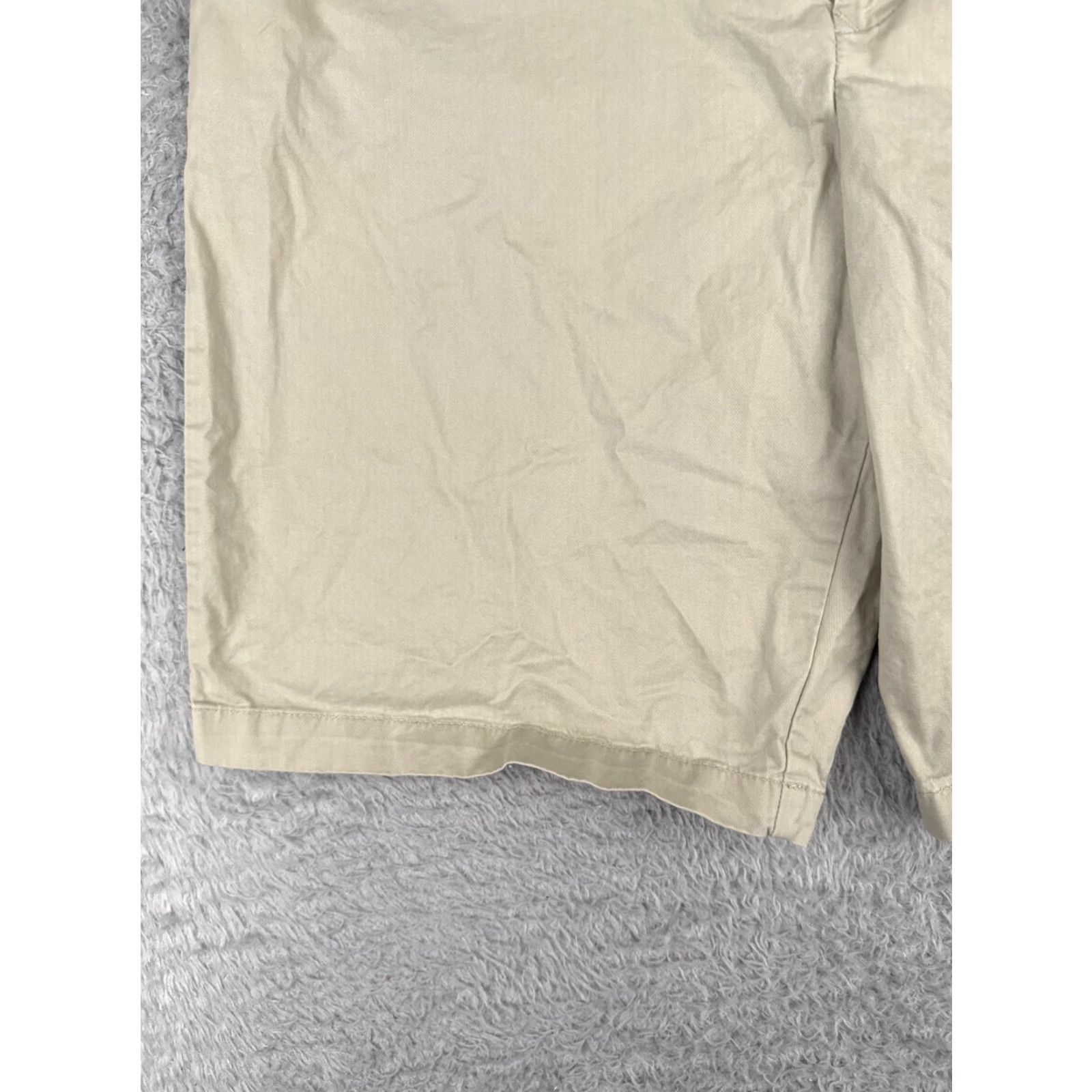 Tommy Hilfiger Tommy Hilfiger Shorts Women 14 Beige Chino Cotton Twill Mid Rise Zip Fly 34x11 Size 36" / US 14 / IT 50 - 3 Thumbnail