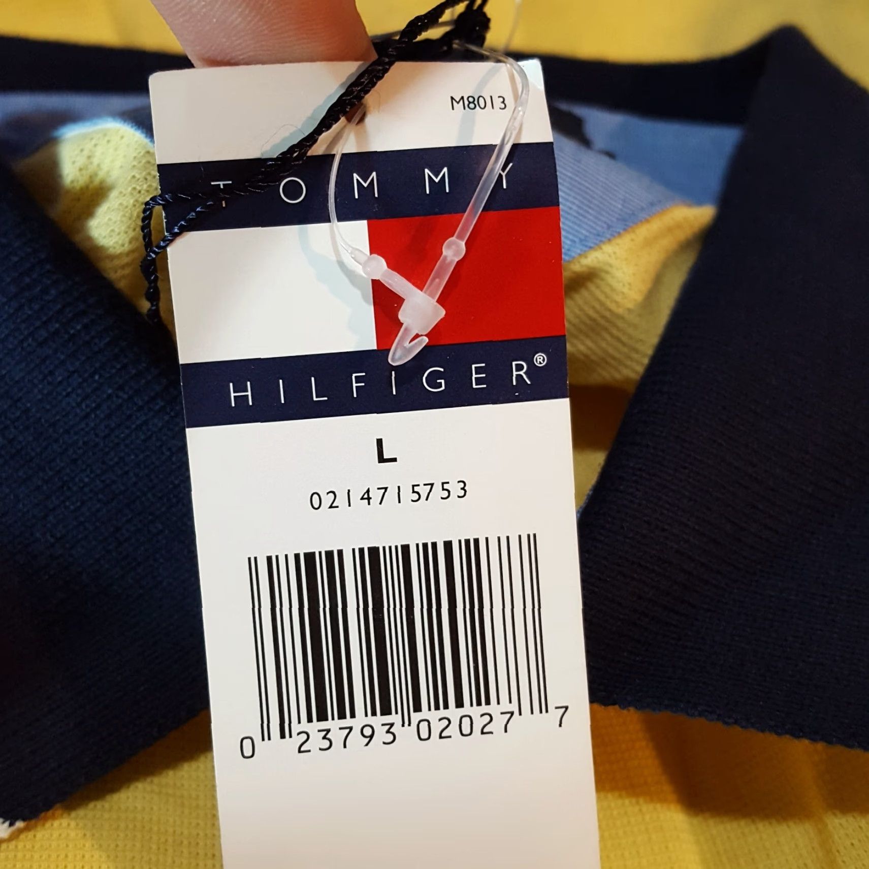 Tommy Hilfiger VINTAGE Tommy Hilfiger Golf Mens Large Yellow Polo Shirt Striped Country Club PGA 90s USA Polo Mens Size US L / EU 52-54 / 3 - 7 Thumbnail