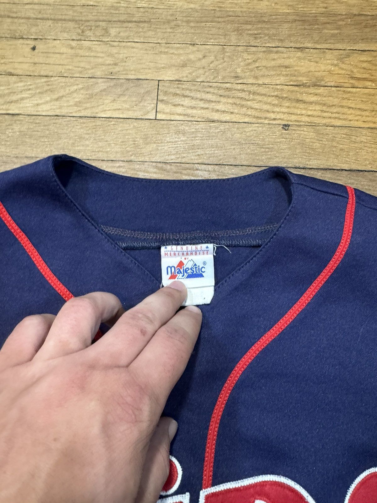 MLB × Majestic Vintage Minnesota Twins Jersey Size US L / EU 52-54 / 3 - 4 Thumbnail