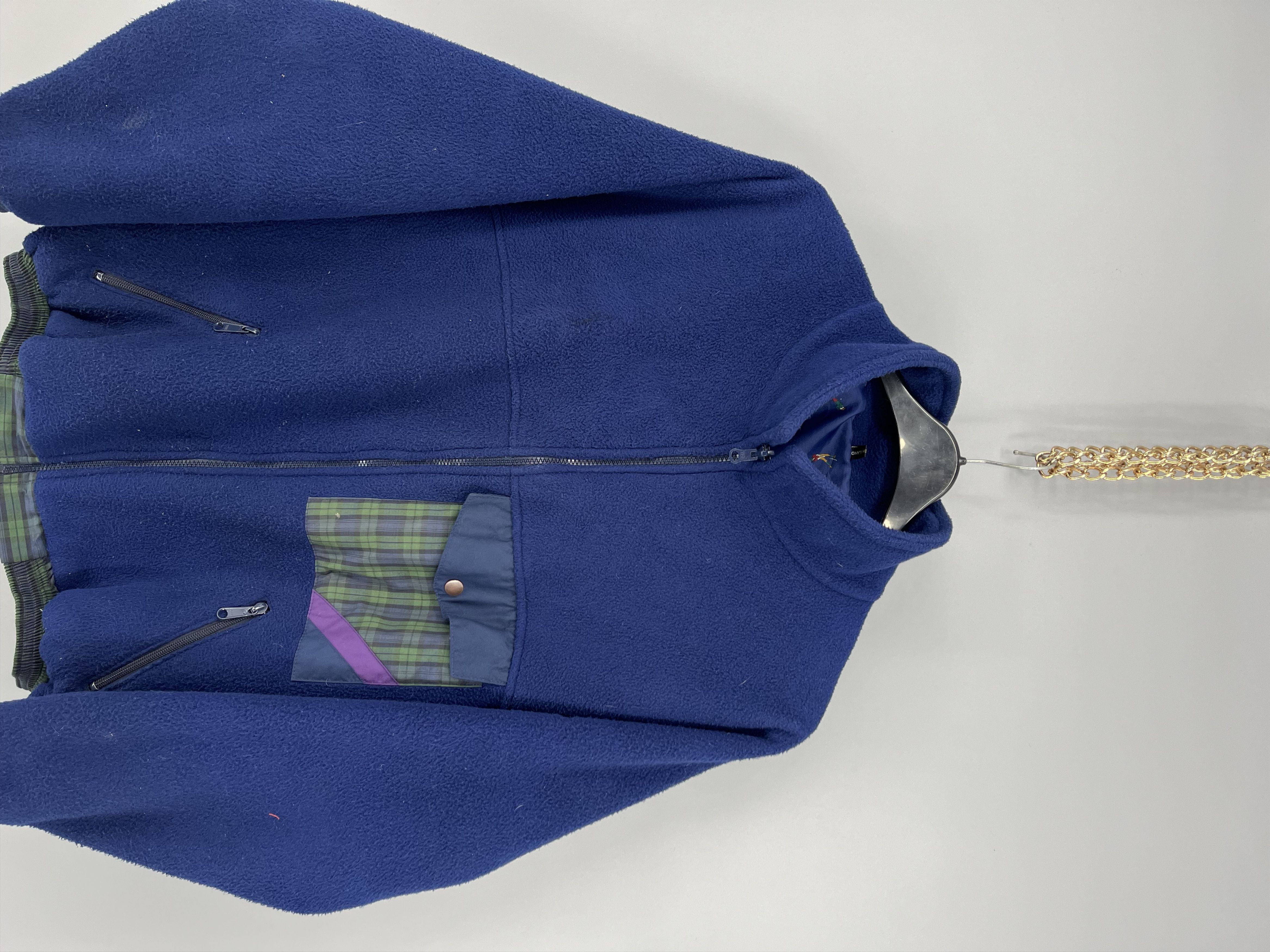 Vintage Vintage Reversible Jacket Sherpa - Nylon Jacket Size US XL / EU 56 / 4 - 14 Thumbnail