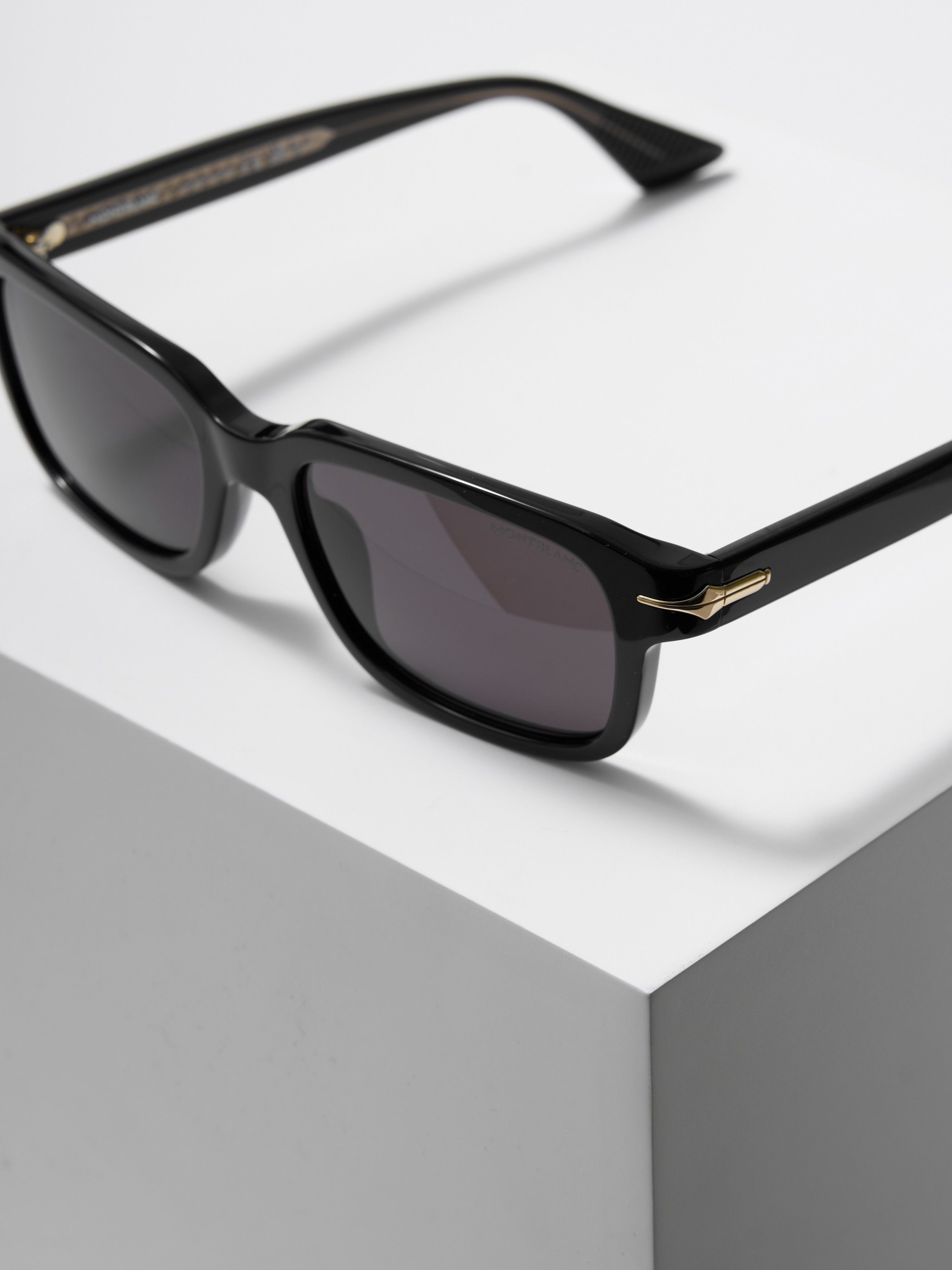 Montblanc MONTBLANC MB0436S 001 SUNGLASSES Size ONE SIZE - 4 Thumbnail