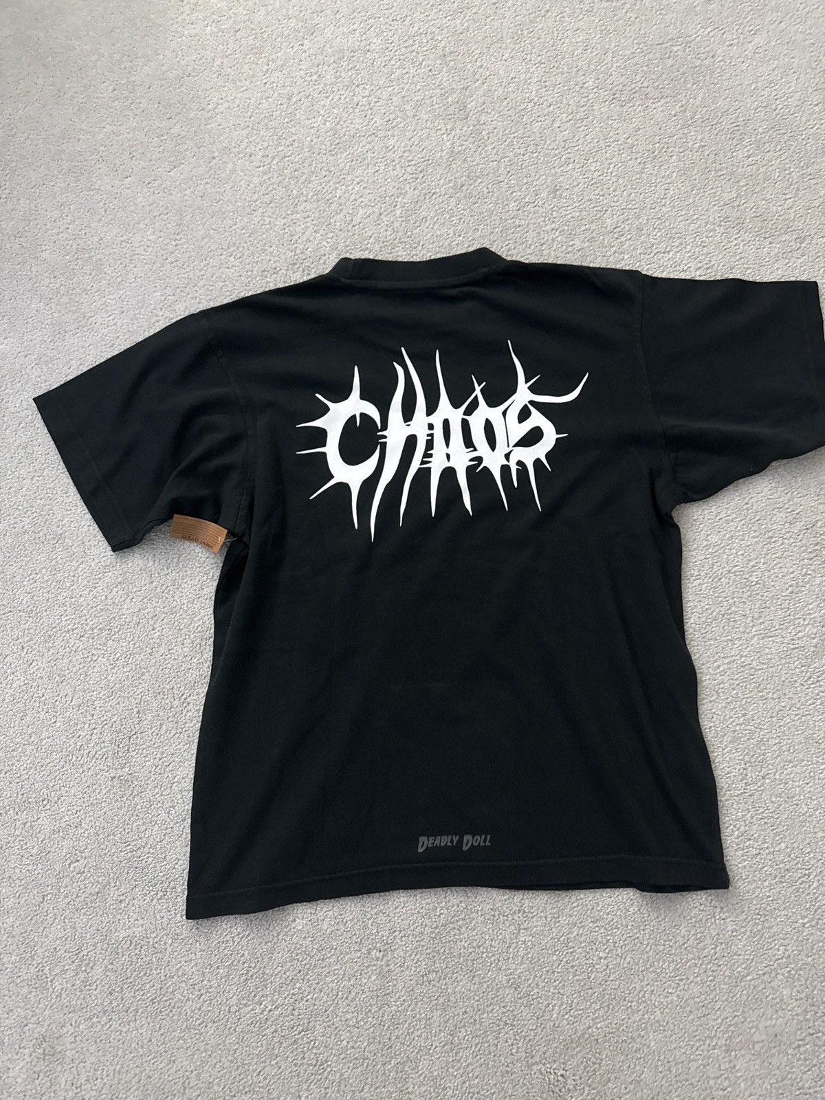 Ken Carson Deadly Doll Ken Carson Complexcon Chaos Black Shirt Size M Size US M / EU 48-50 / 2 - 3 Thumbnail