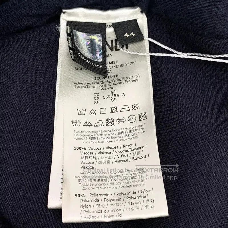 Fendi Fendi Colorblock Women's Jacket Size XS . Size XS / US 0-2 / IT 36-38 - 7 Thumbnail
