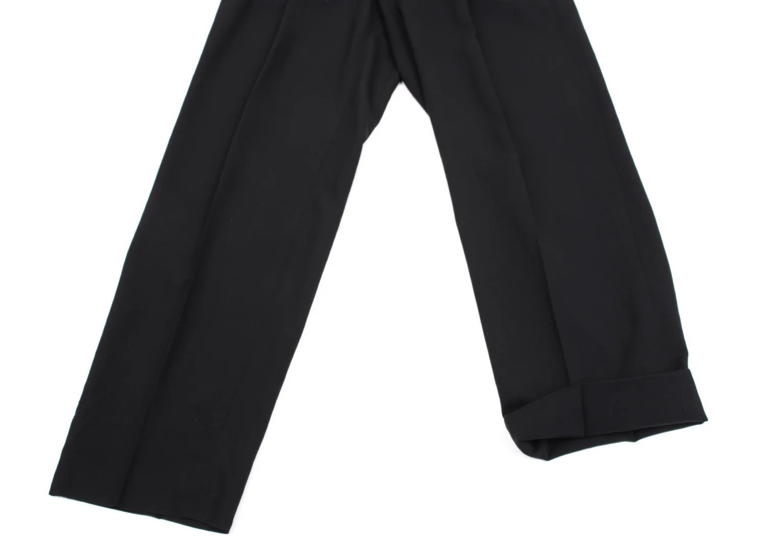 Jean Paul Gaultier Wool Tapered Pants in Black Size 50 Size US 34 / EU 50 - 12 Thumbnail