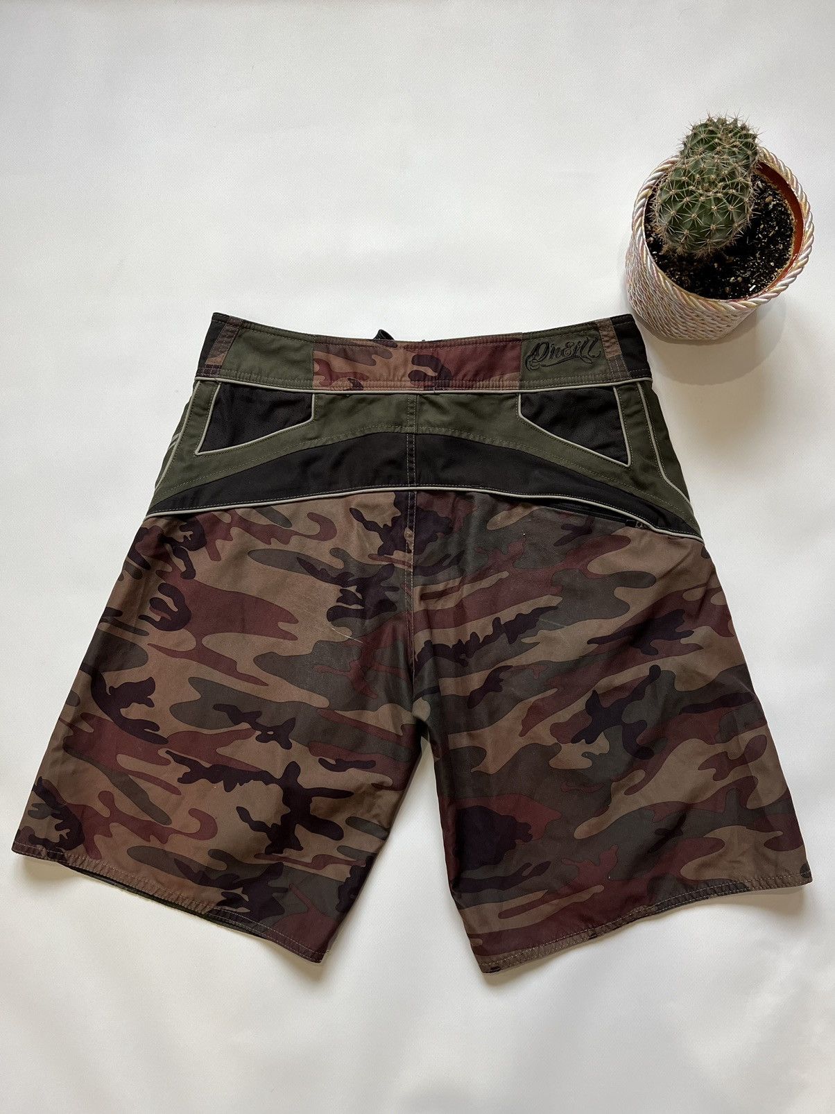 O'Neill Oneill Camo Green Shorts Size US 32 / EU 48 - 5 Thumbnail
