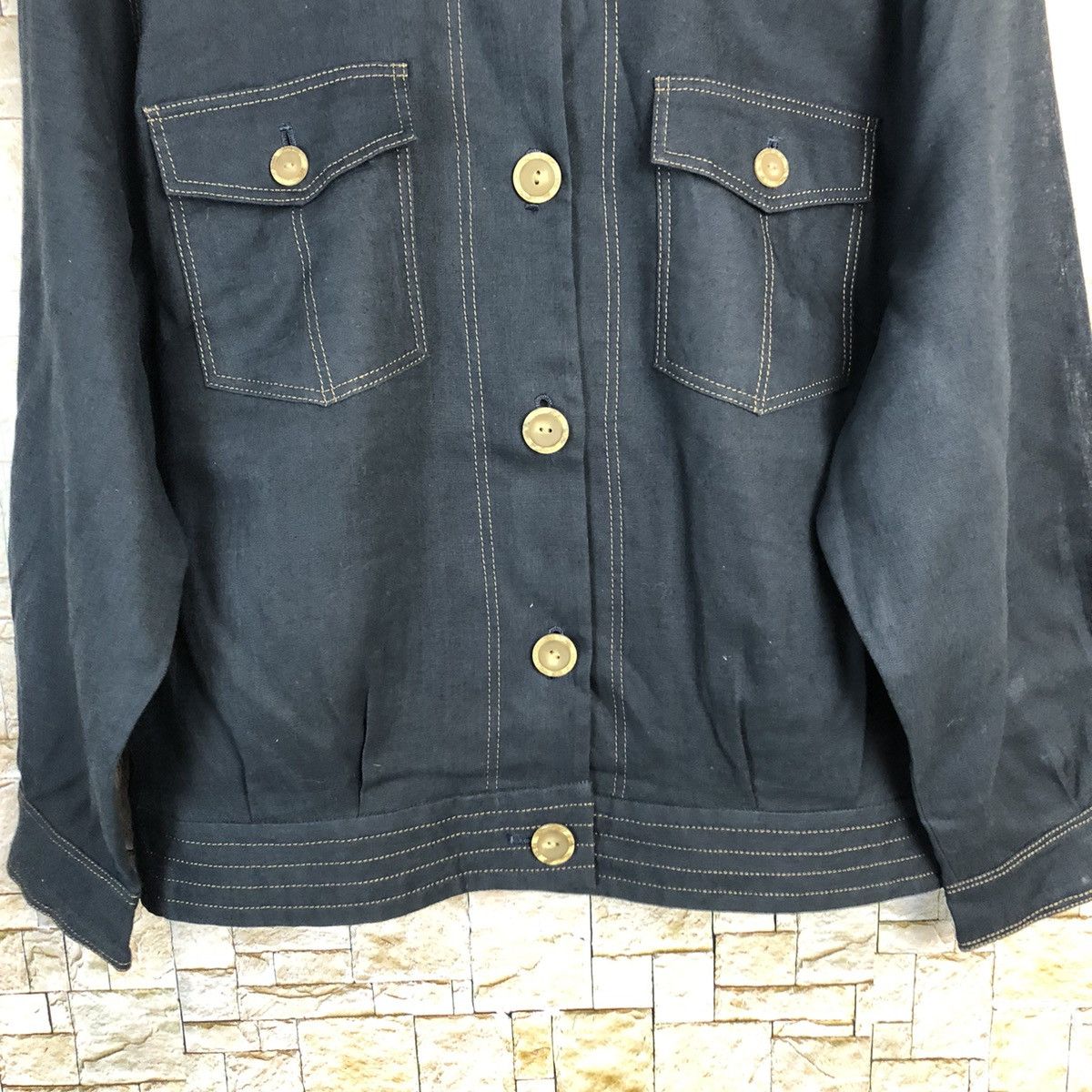Japanese Brand Yamanacoa Black japan jacket Coats #A234 Size US M / EU 48-50 / 2 - 6 Thumbnail