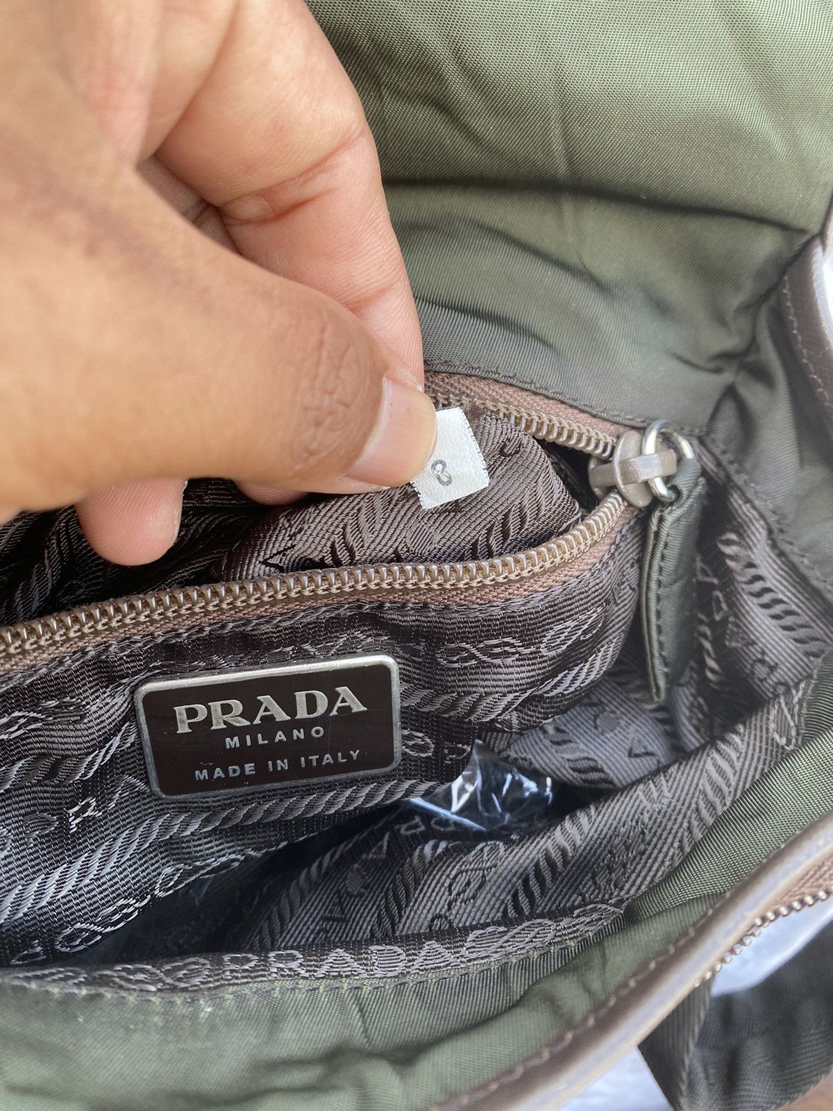 Prada Rare Vintage PRADA Nylon Sling Bang Size ONE SIZE - 22 Thumbnail