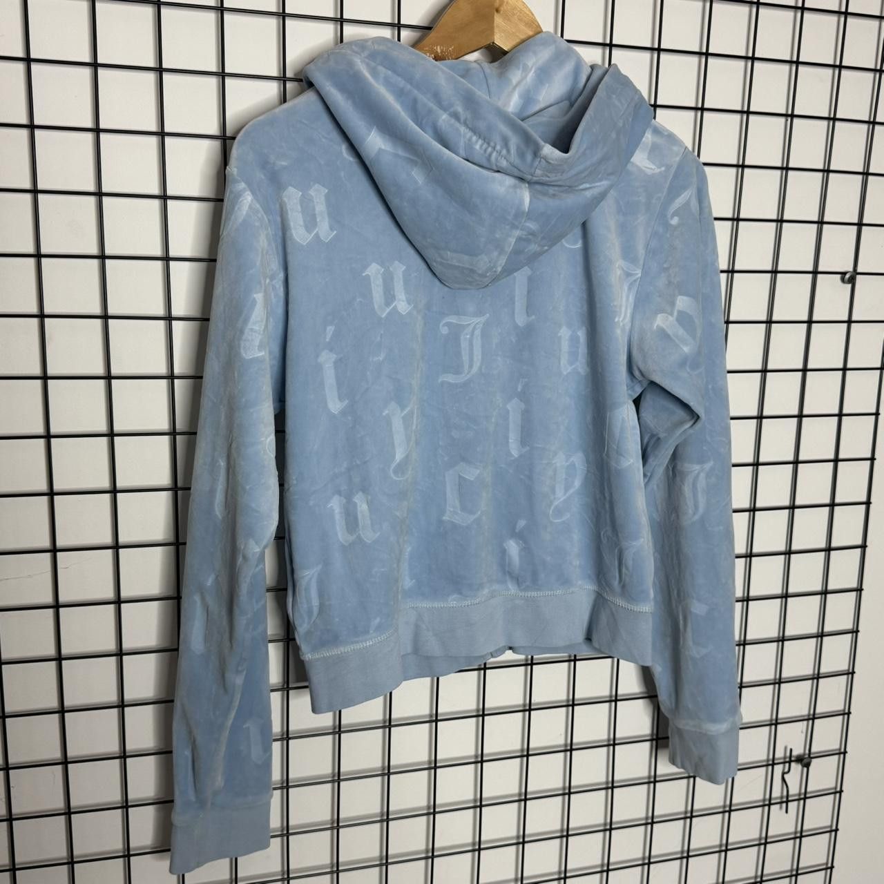 Juicy Couture Juicy Couture blue velour zip up hoodie Size M Size M / US 6-8 / IT 42-44 - 2 Thumbnail