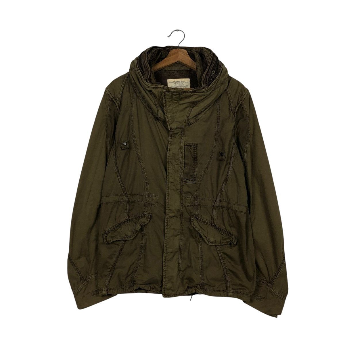 If Six Was Nine 2000s GOA - SAMPLE BIKER BONDAGE BONO JACKET Size US M / EU 48-50 / 2 - 3 Thumbnail