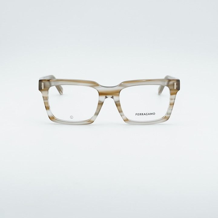 Salvatore Ferragamo Salvatore Ferragamo SF2993 279 Unisex Eyeglasses Sand 53mm Size ONE SIZE - 6 Thumbnail