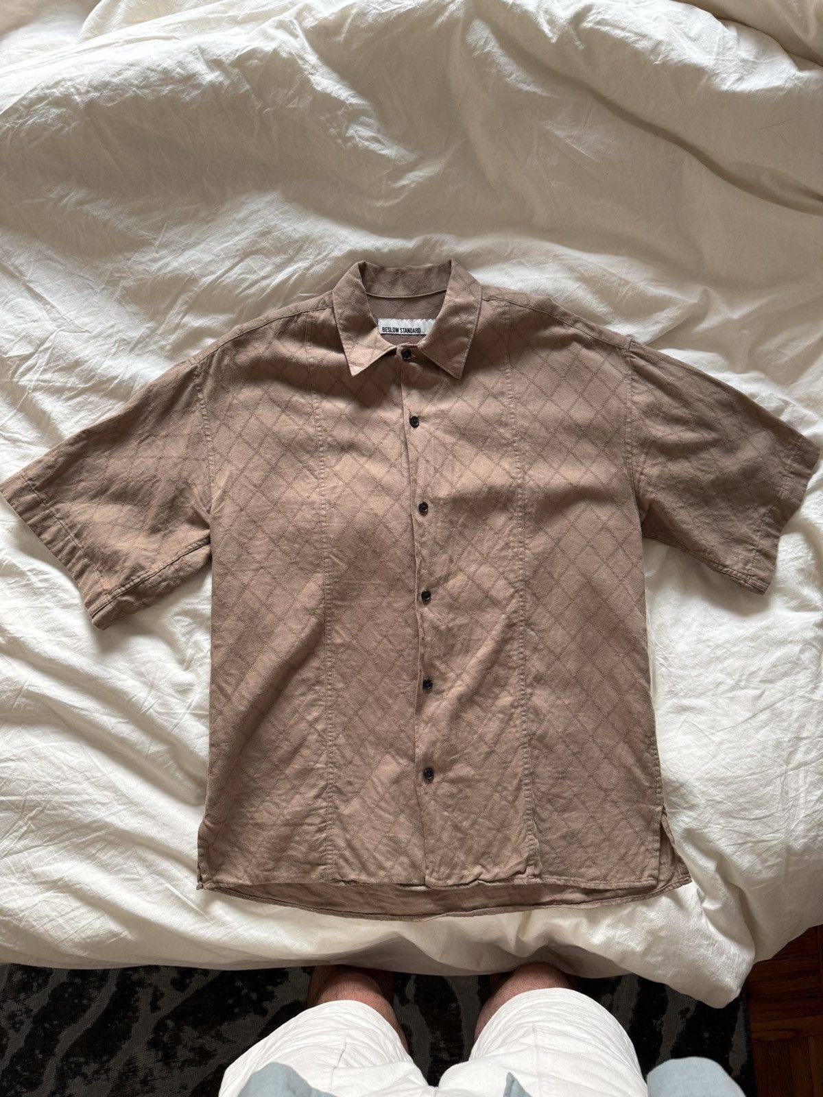 Other Beslow Standard Korean Short Sleeve Button Up Size US M / EU 48-50 / 2 - 1 Thumbnail