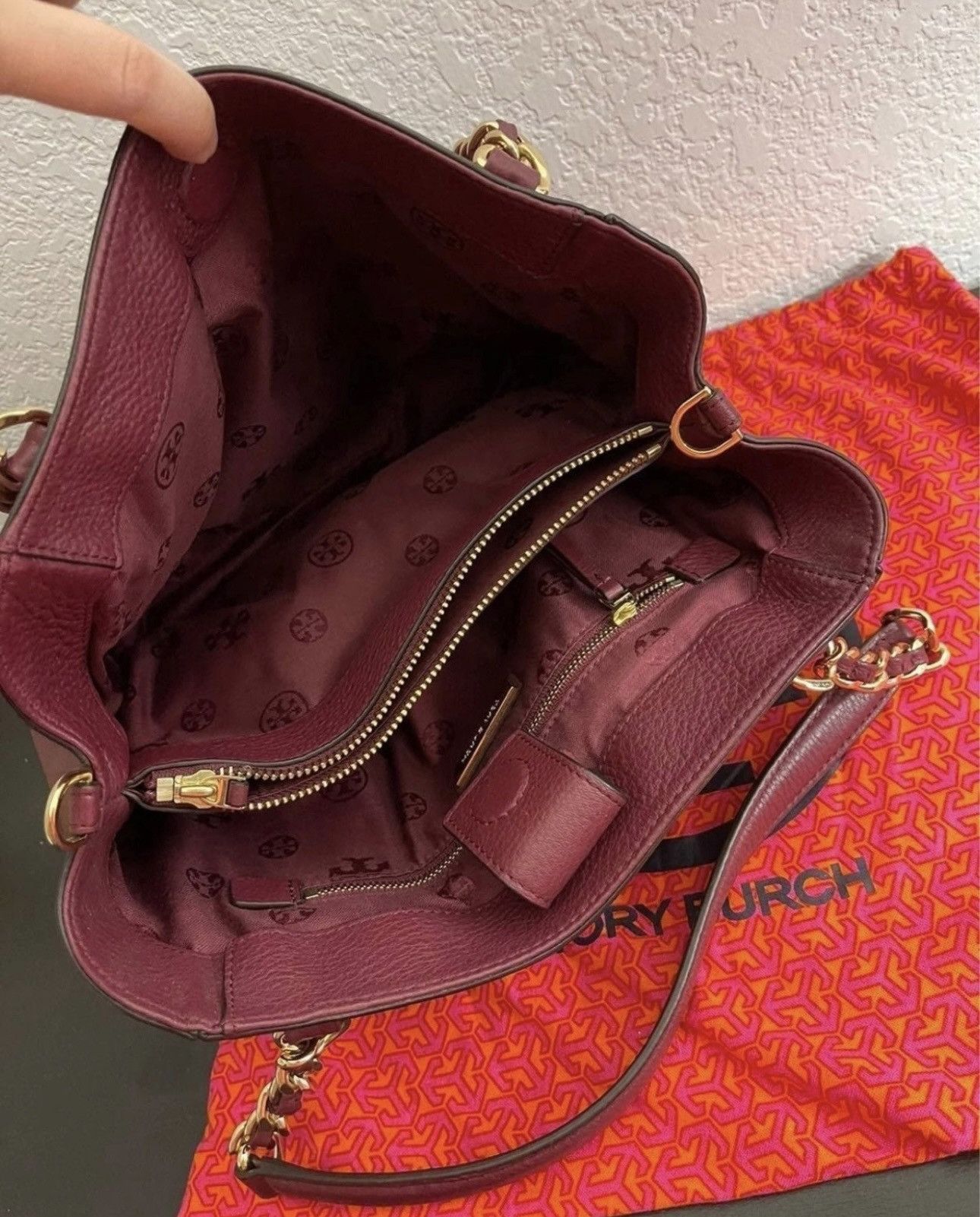 Tory Burch Tory Burch Harber Leather shoulder tote bag Size ONE SIZE - 6 Thumbnail