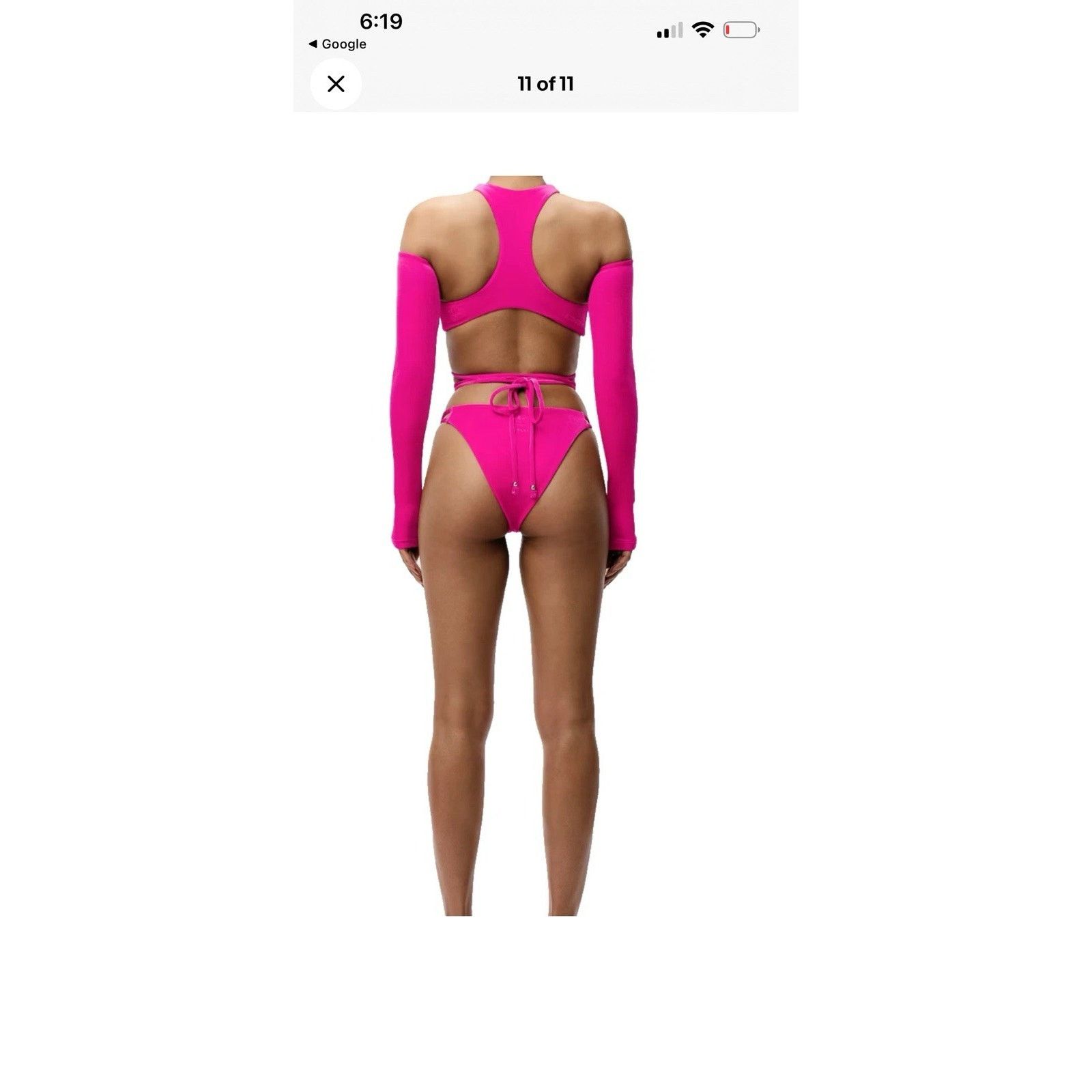 Adidas adidas IVY PARK 2X Pink Velvet Sexy Beyonce Bra Size ONE SIZE - 4 Thumbnail