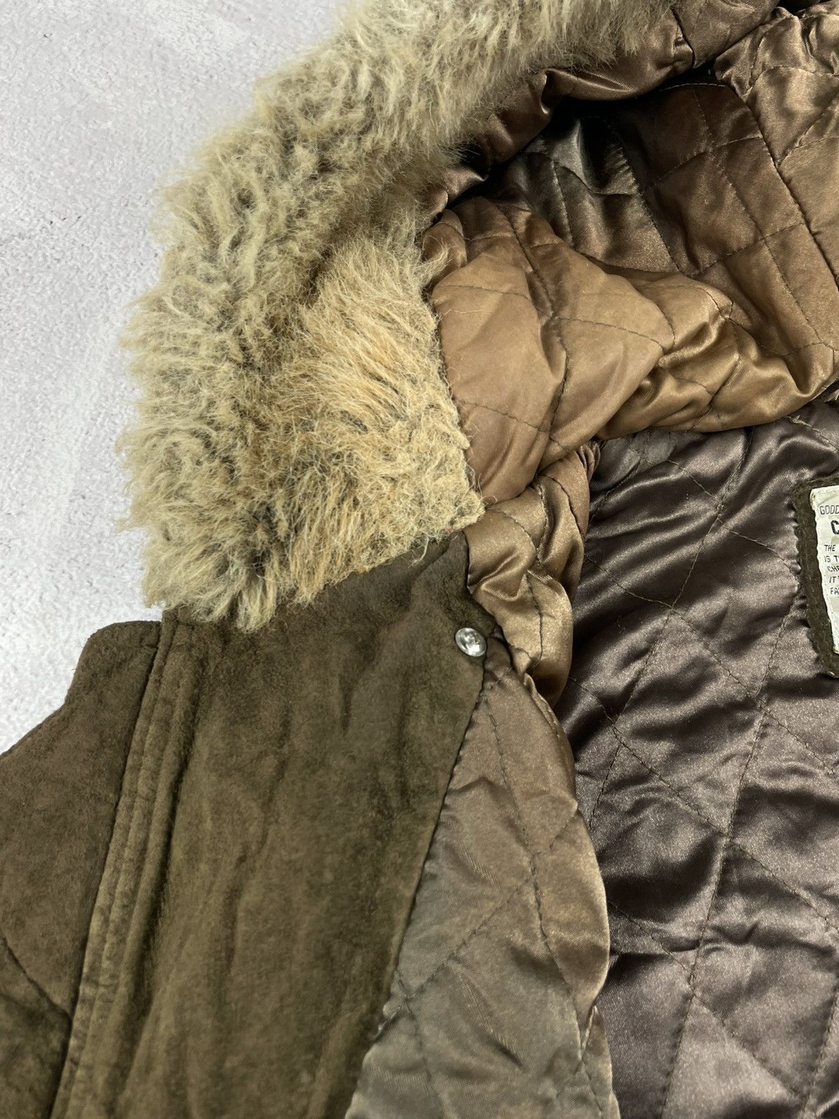Chevignon × Vintage Chevignon Suede Bomber Jacket Clifford Office Ontario Canada Size US M / EU 48-50 / 2 - 19 Thumbnail