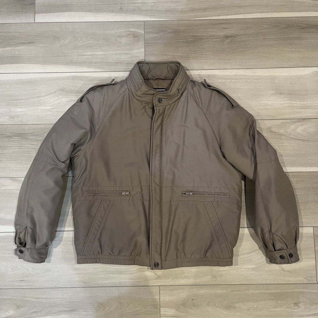 Christian Dior Monsieur Vintage Christian DIOR MONSIEUR SPORT Beige Bomber Puffer Size US M / EU 48-50 / 2 - 1 Thumbnail