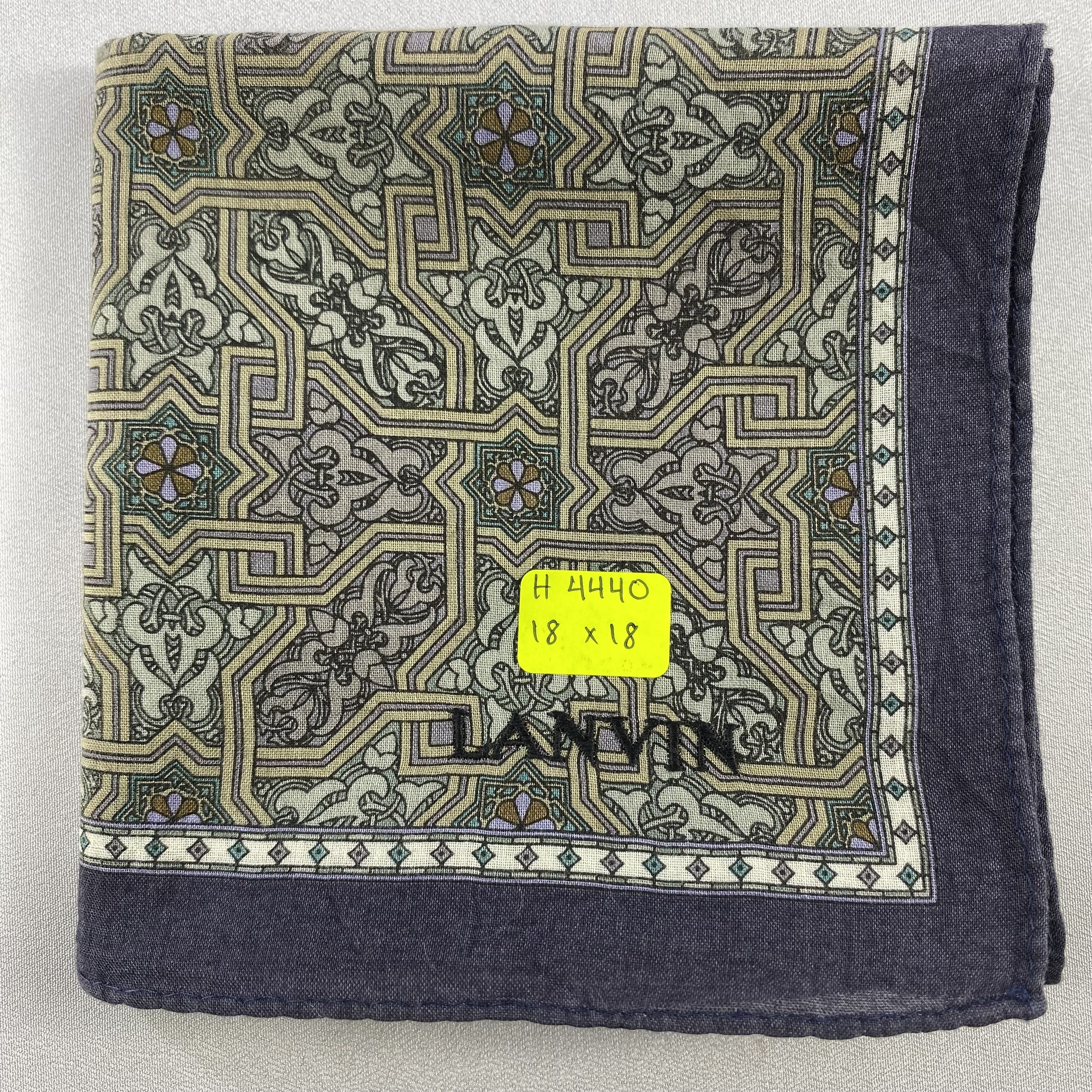 Lanvin × Vintage Lanvin Bandana/ Handkerchief / Neckerchief Size ONE SIZE - 5 Thumbnail