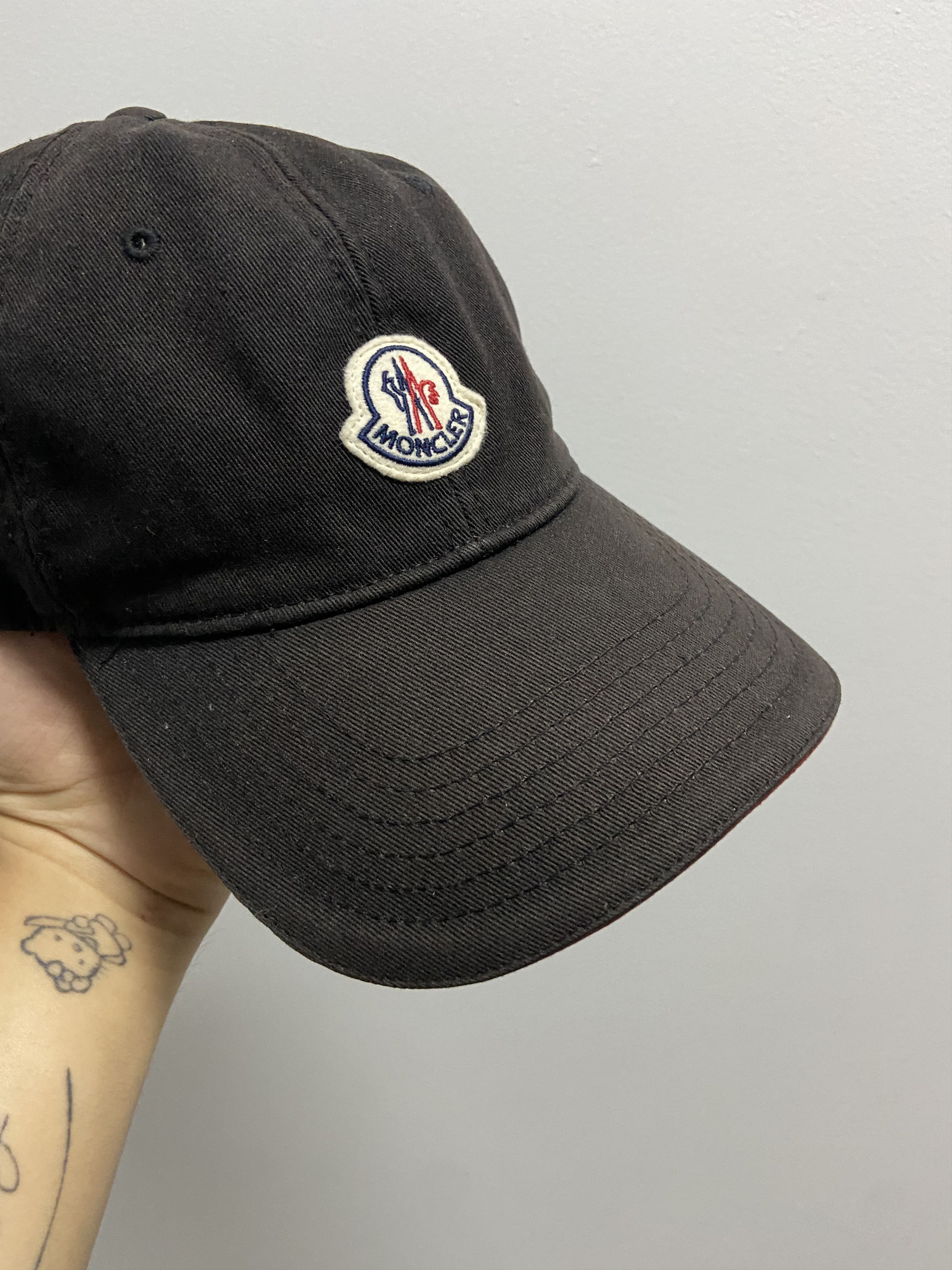 Moncler Moncler cap luxury center logo vintage Size ONE SIZE - 11 Thumbnail
