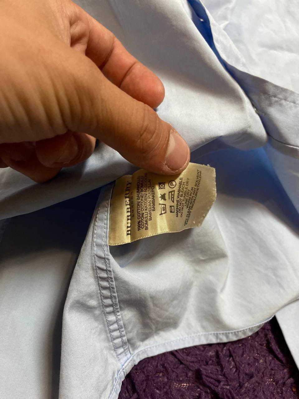 Burberry Vintage Burberry Shirt Size US S / EU 44-46 / 1 - 8 Thumbnail