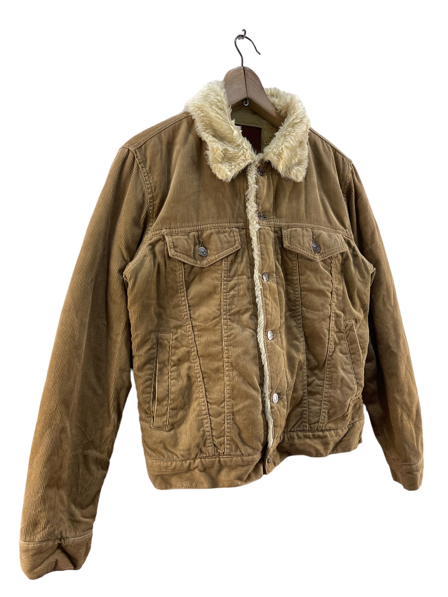 Edwin Vintage Edwin Sherpa Corduroy Jacket Size US S / EU 44-46 / 1 - 6 Thumbnail