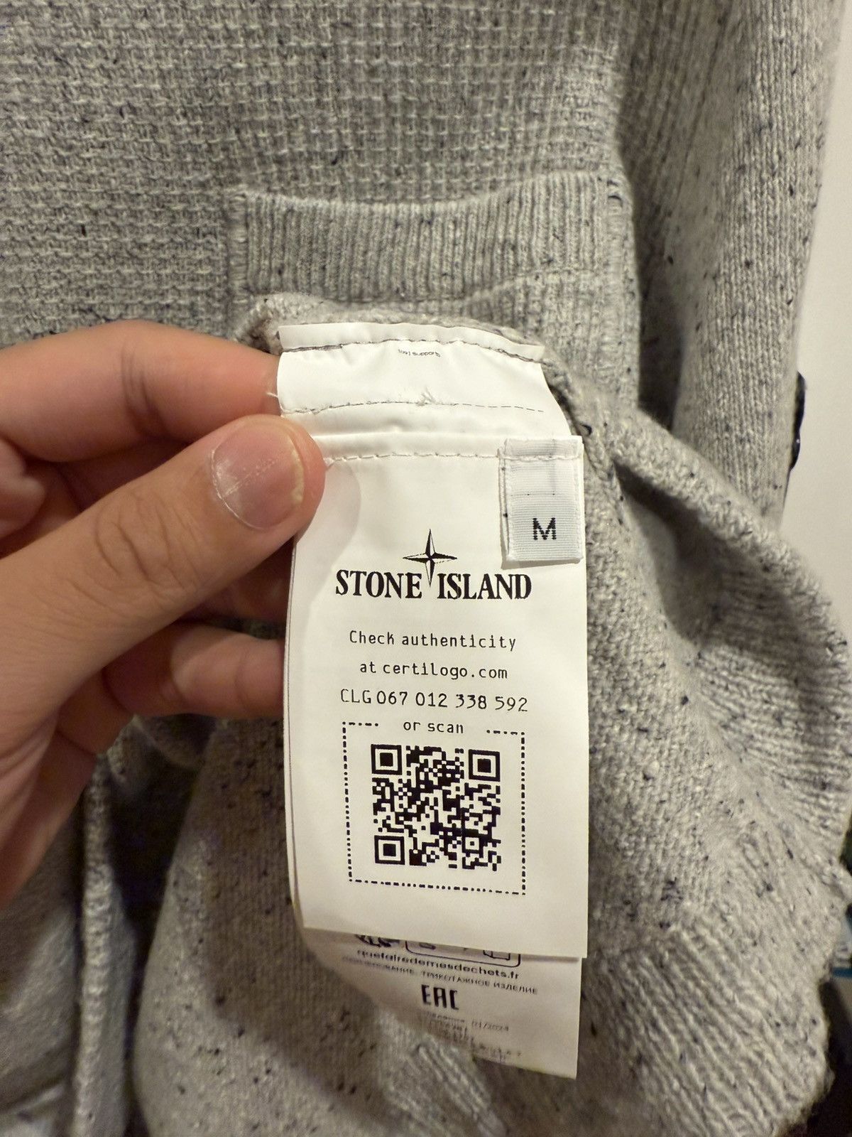 Stone Island Stone Island Wool Sweater Size US M / EU 48-50 / 2 - 4 Thumbnail