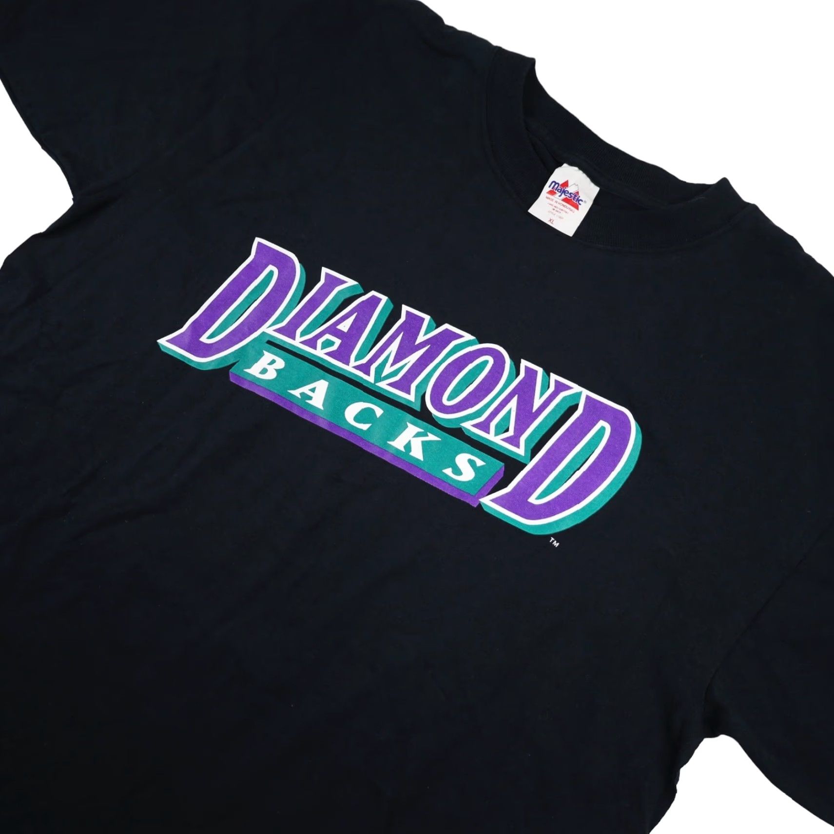 Vintage Vintage Majestics Arizona Diamondbacks XL Black T-Shirt User: Vintage Majestics Arizona Diamondbacks XL Black T-Shirt Size US XL / EU 56 / 4 - 2 Thumbnail