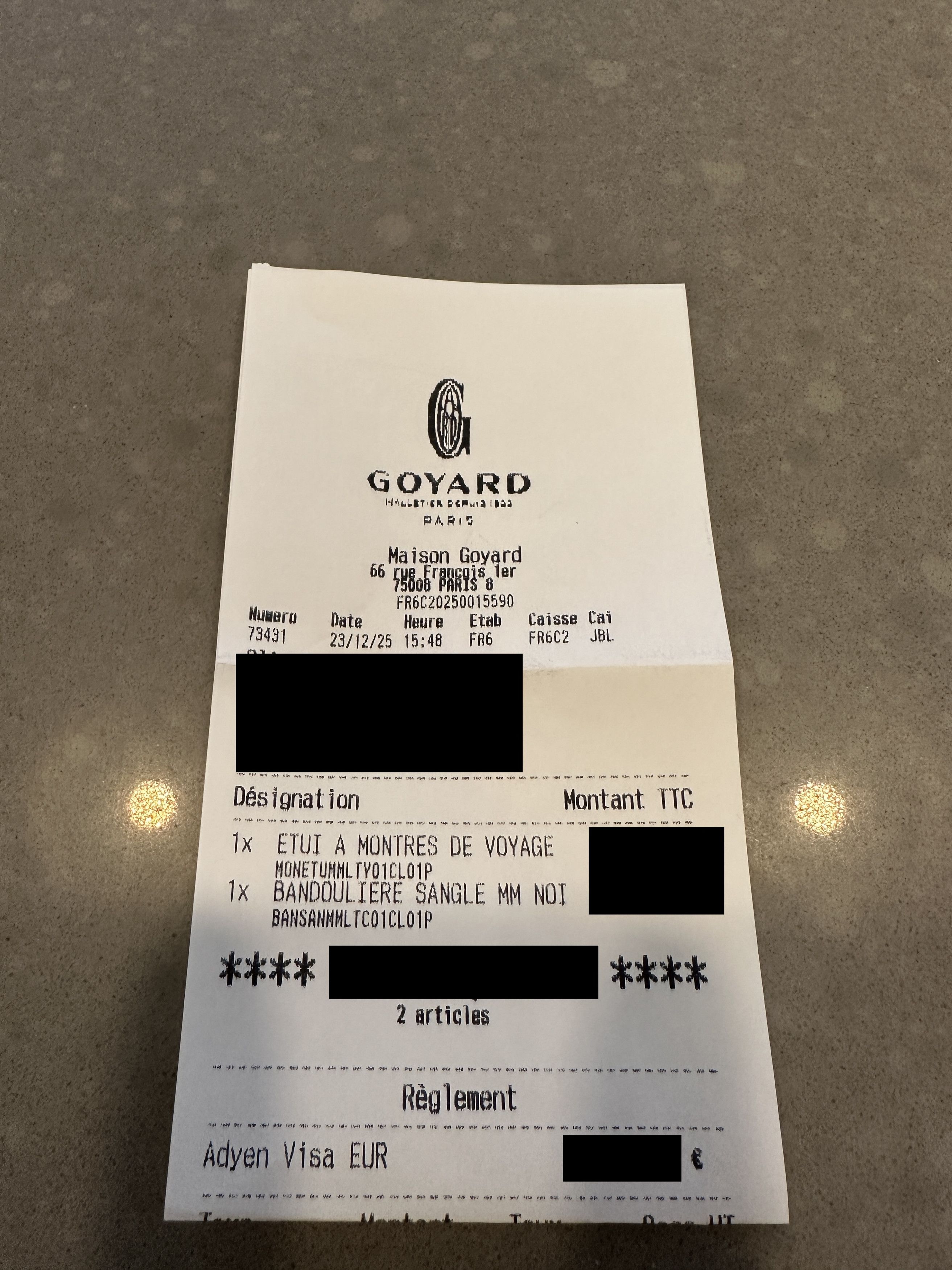 Goyard Goyard Double Travel Watch Roll Black BRAND NEW RARE Size ONE SIZE - 8 Thumbnail