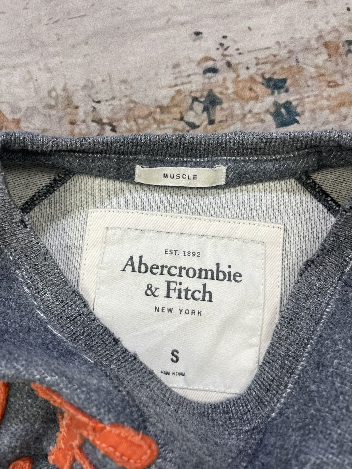Abercrombie & Fitch Abercrombie & Fitch Muscle Logo Sweatshirt Size US S / EU 44-46 / 1 - 14 Thumbnail
