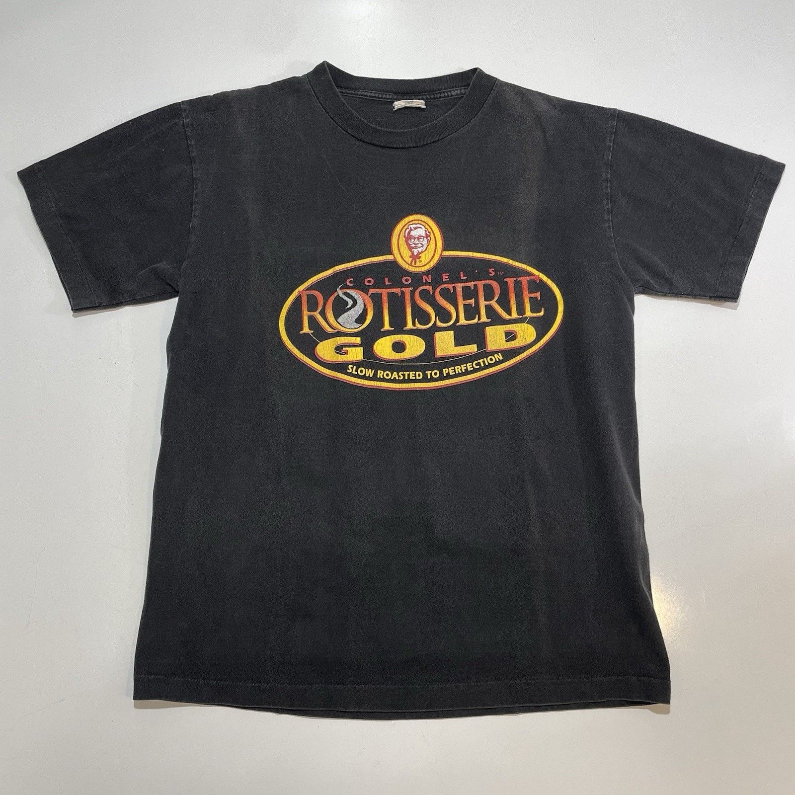 Costume National Vintage Colonel Sanders Shirt KFC Rotisserie Gold M 90s Size US M / EU 48-50 / 2 - 1 Thumbnail