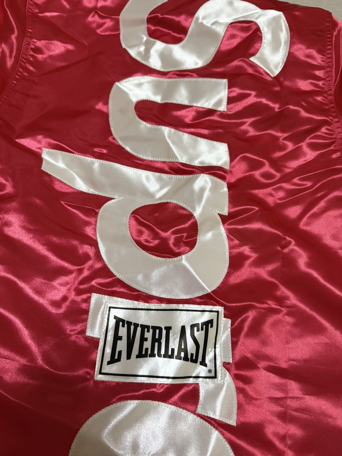 Everlast × Supreme Supreme Everlast Satin hooded Boxing Robe Red Size US S / EU 44-46 / 1 - 4 Thumbnail
