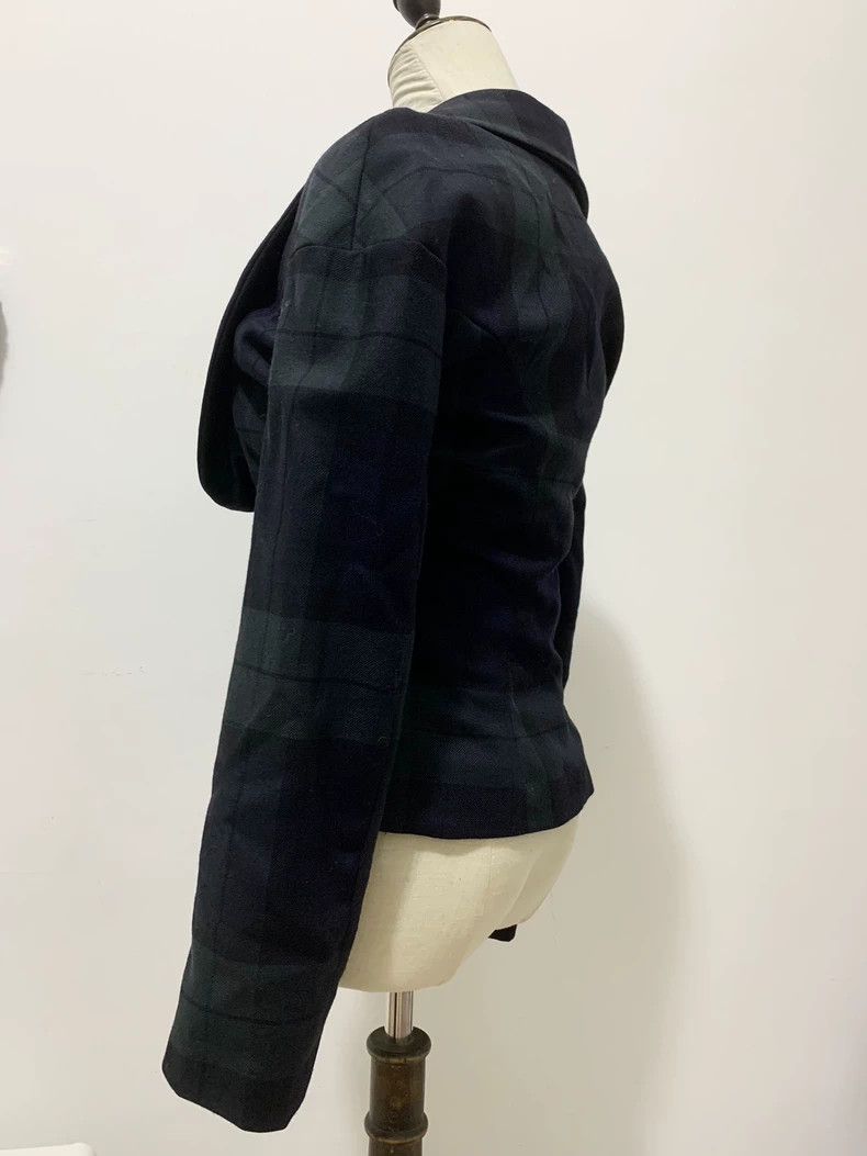 Vivienne Westwood Vivienne Westwood Blue and green plaid brooch collar suit Size XS / US 0-2 / IT 36-38 - 6 Thumbnail
