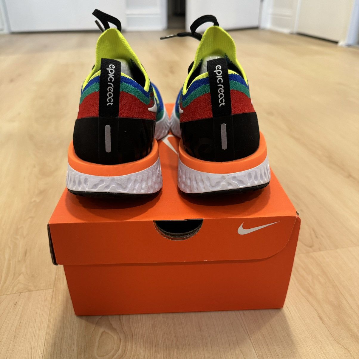Nike NIKE EPIC REACT FLYKNIT BELGIUM Size US 8 / EU 41 - 7 Thumbnail