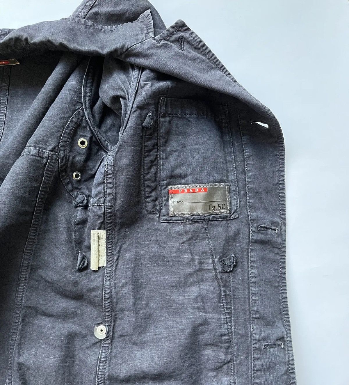 Prada Rare vintage Prada jacket Size US M / EU 48-50 / 2 - 4 Thumbnail