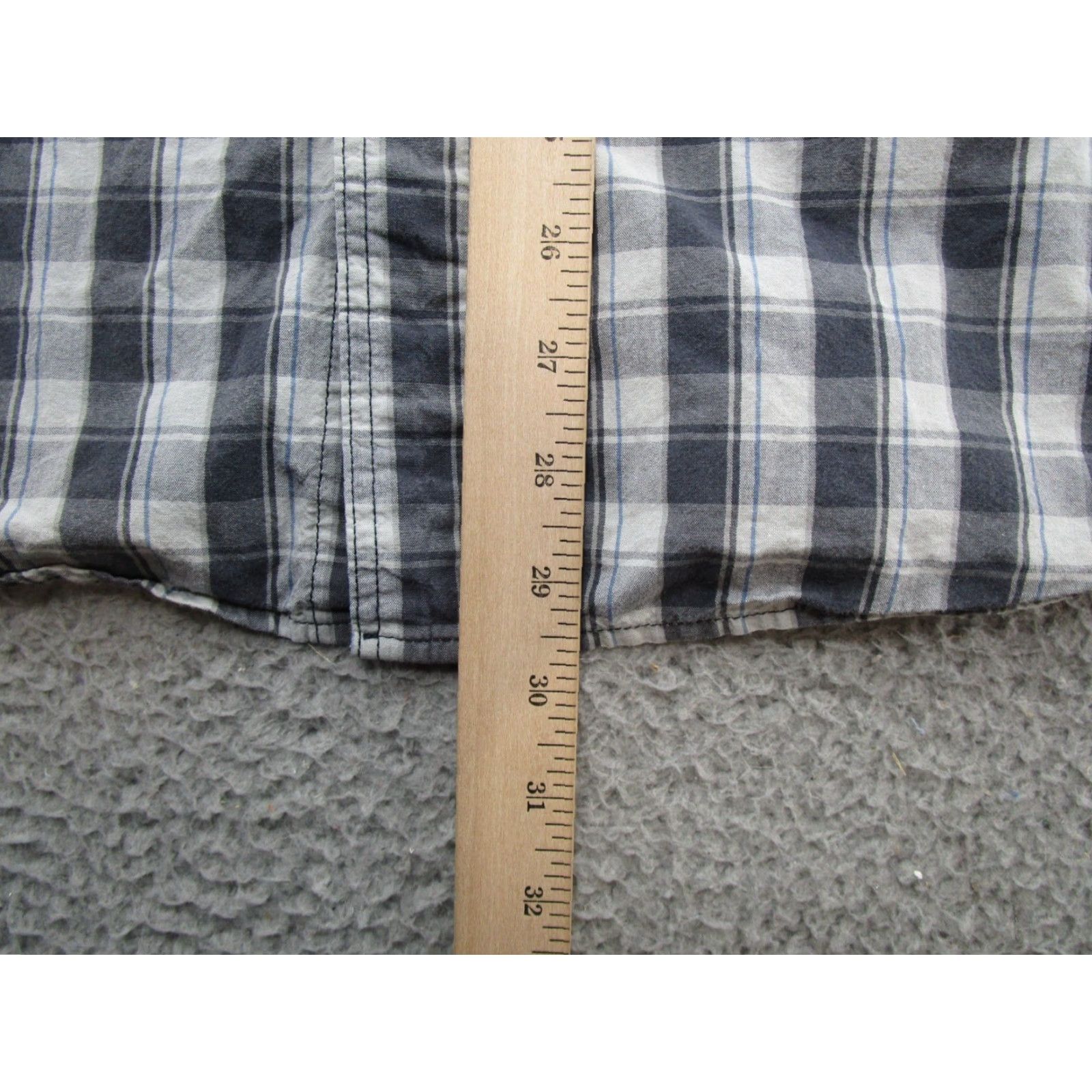 Carhartt Carhartt Shirt Button-Up Men Plaid Camp Outdoor Blue M Relaxed Medium Size US M / EU 48-50 / 2 - 7 Thumbnail